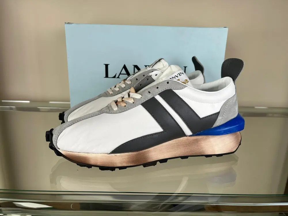 Lanvin Low Top Runner Sneakers in Multicolor Size US 11 / EU 44 - 4 Thumbnail