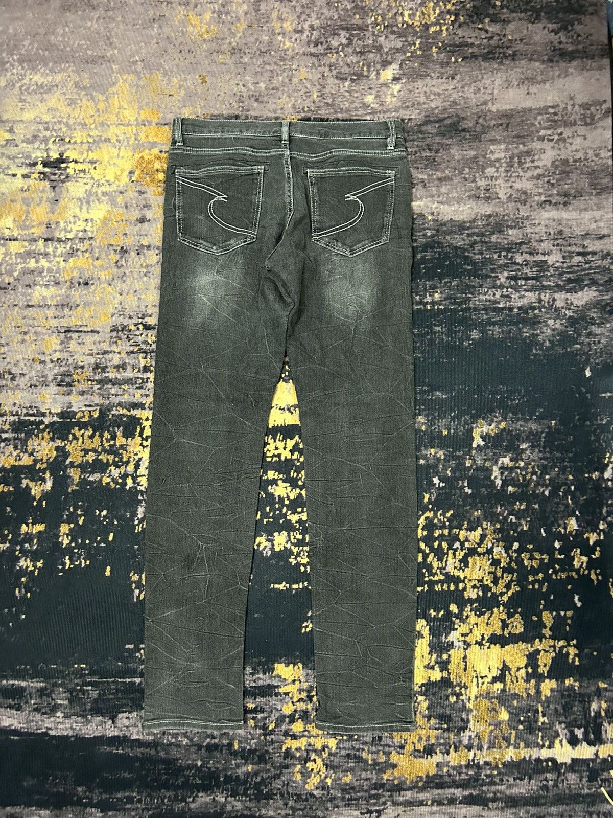 Tornado Mart Semntic Design Japan Whiskered jeans Size US 33 - 2 Thumbnail