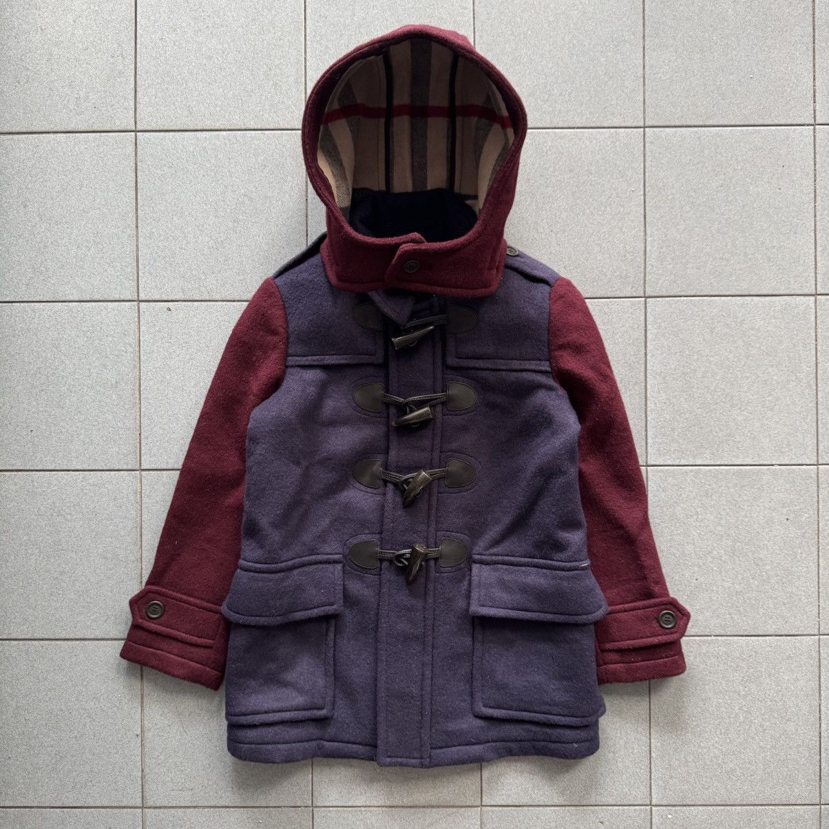 Burberry Burberry Wool Duffle Hooded Coat Size XS / US 0-2 / IT 36-38 - 2 Thumbnail