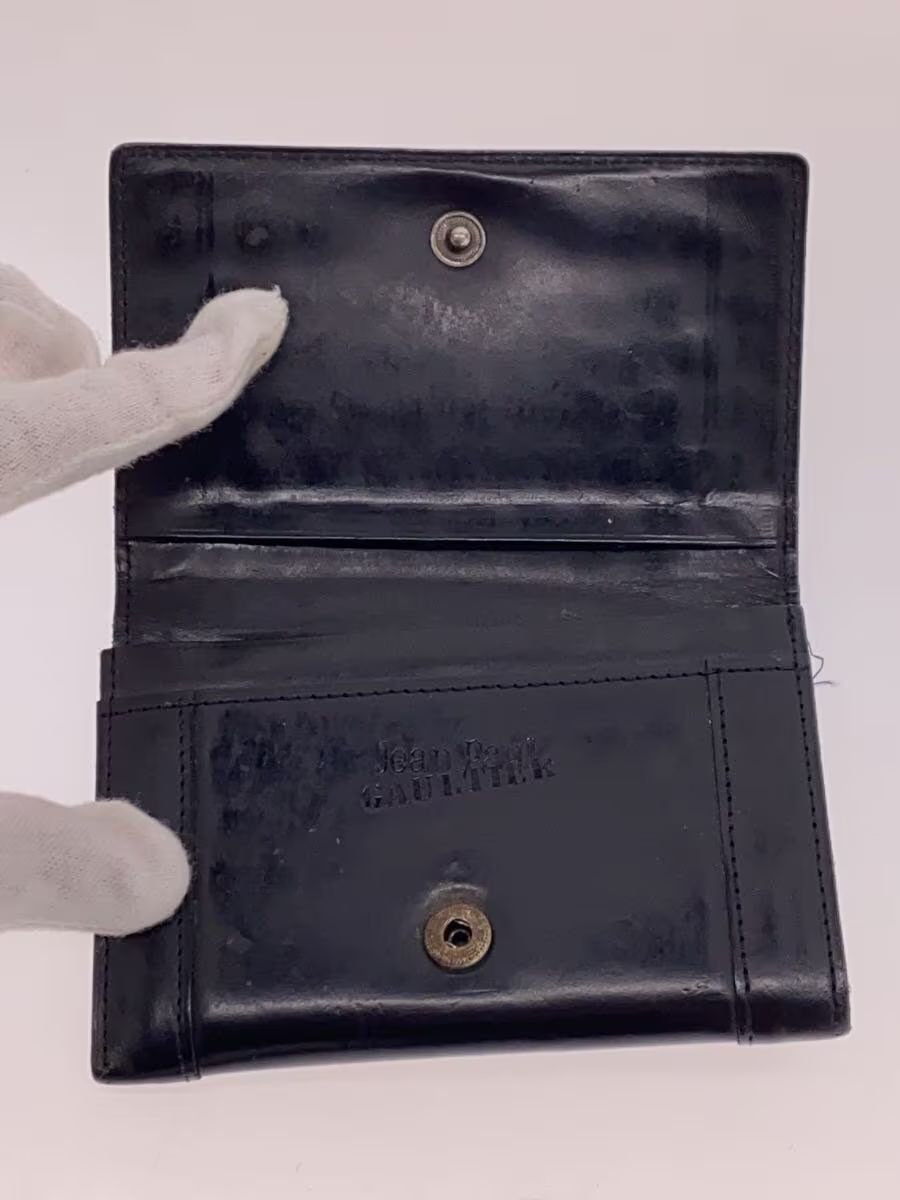Jean Paul Gaultier Archive Woven Metal Leather Card Case Wallet Size ONE SIZE - 4 Thumbnail