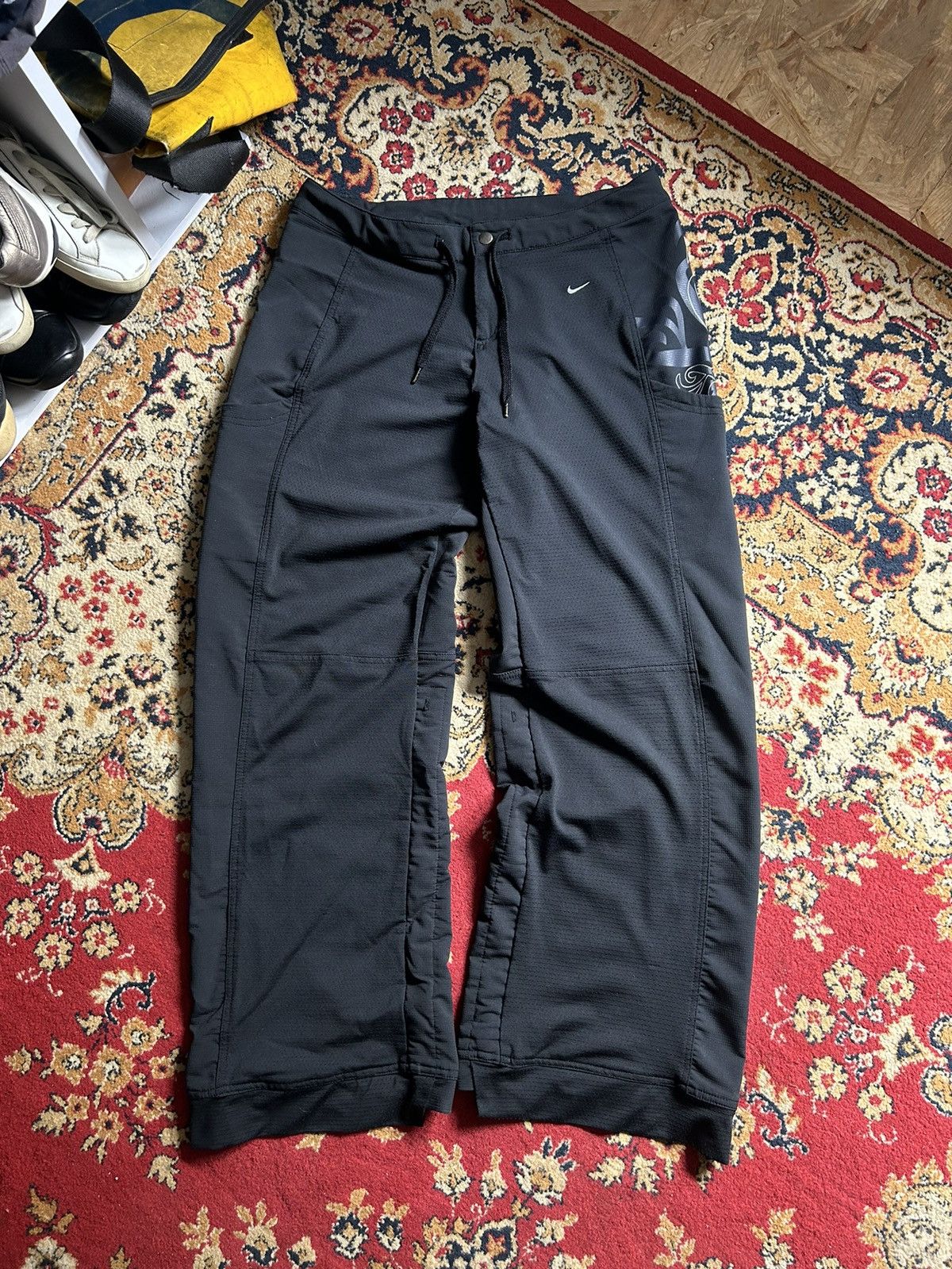 Nike × Vintage Vintage Nike drill pants veryrare Size 32" / US 10 / IT 46 - 1 Thumbnail