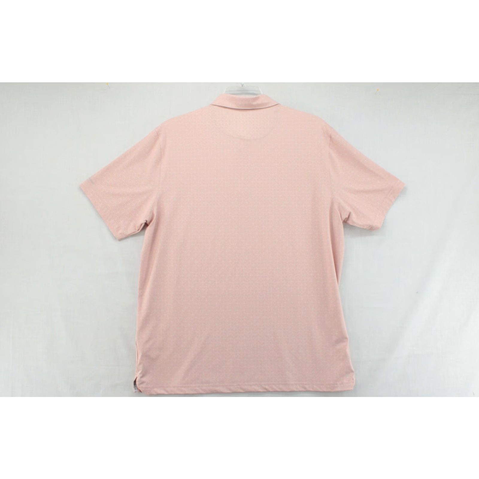 Vintage Walter Hagen Polo Golf Shirt Mens XL Peach Geometric Performance 11 Golf Stretch Size US XL / EU 56 / 4 - 6 Thumbnail