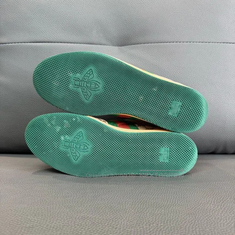 Gucci Gucci Screener Green Casual Sneakers . Size US 10.5 / EU 43-44 - 4 Thumbnail