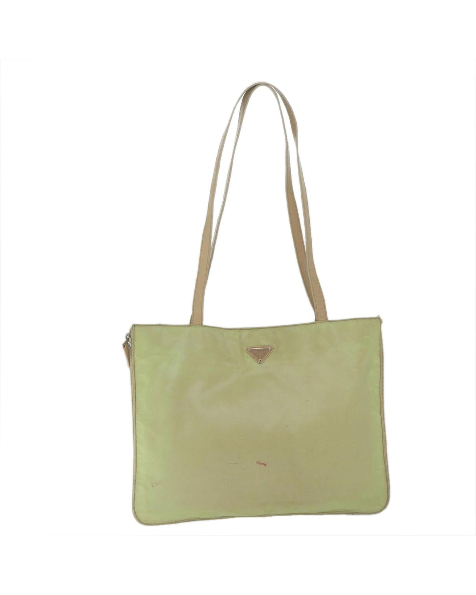 image of Prada Green Synthetic Bag With Practical Elegance, Women's