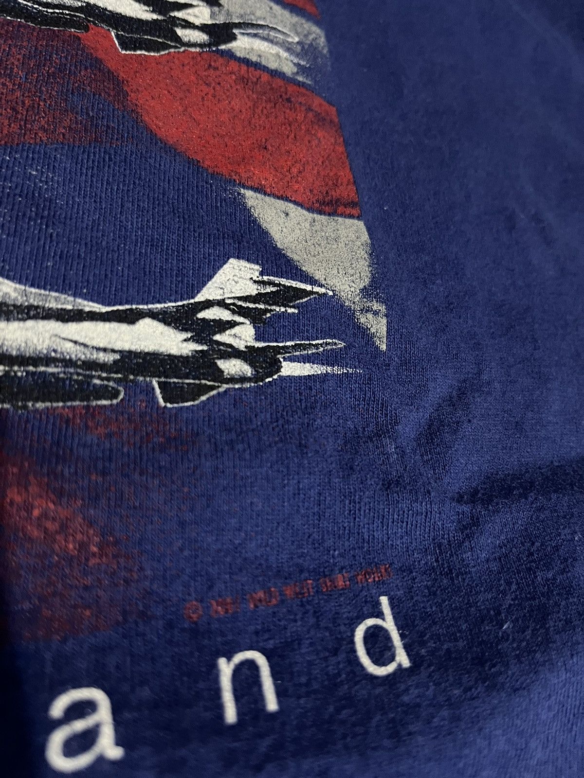 Anvil Military Great America United We Stand Tees Vtg Size US XL / EU 56 / 4 - 3 Thumbnail