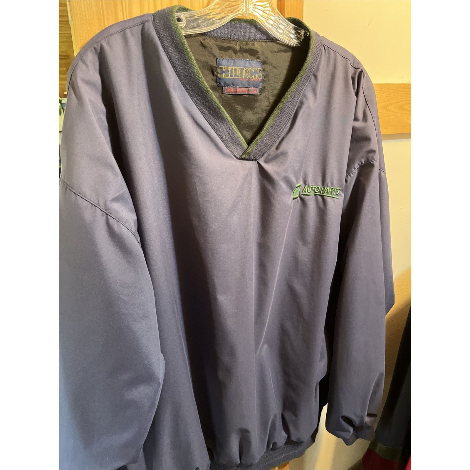 Other Hilton Active Apparel VTG XL sweatshirt Navy Napa Auto Parts Size US XL / EU 56 / 4 - 2 Thumbnail
