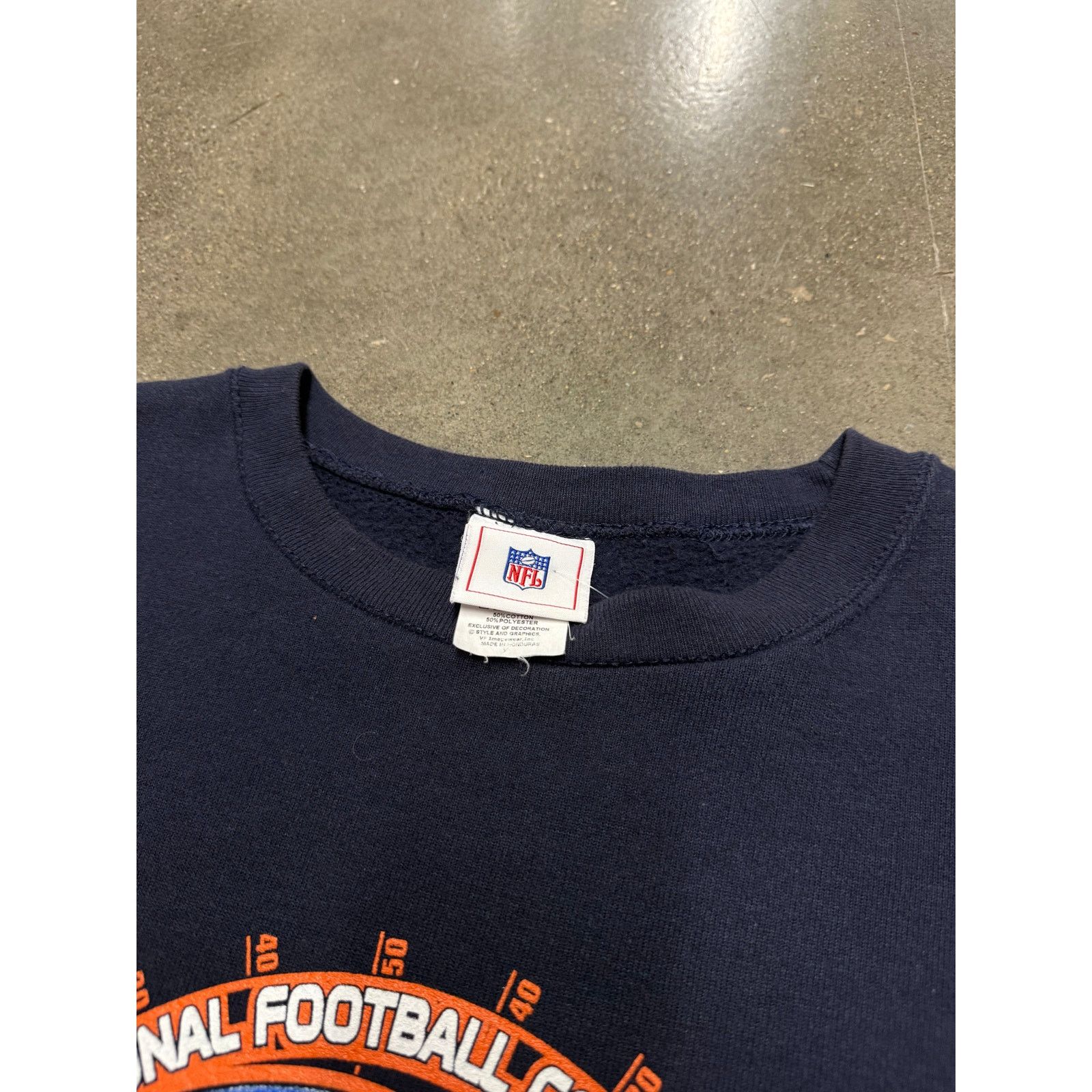 NFL 2007 Chicago Bears NFC Championship Crewneck Size XL / US 12-14 / IT 48-50 - 3 Thumbnail