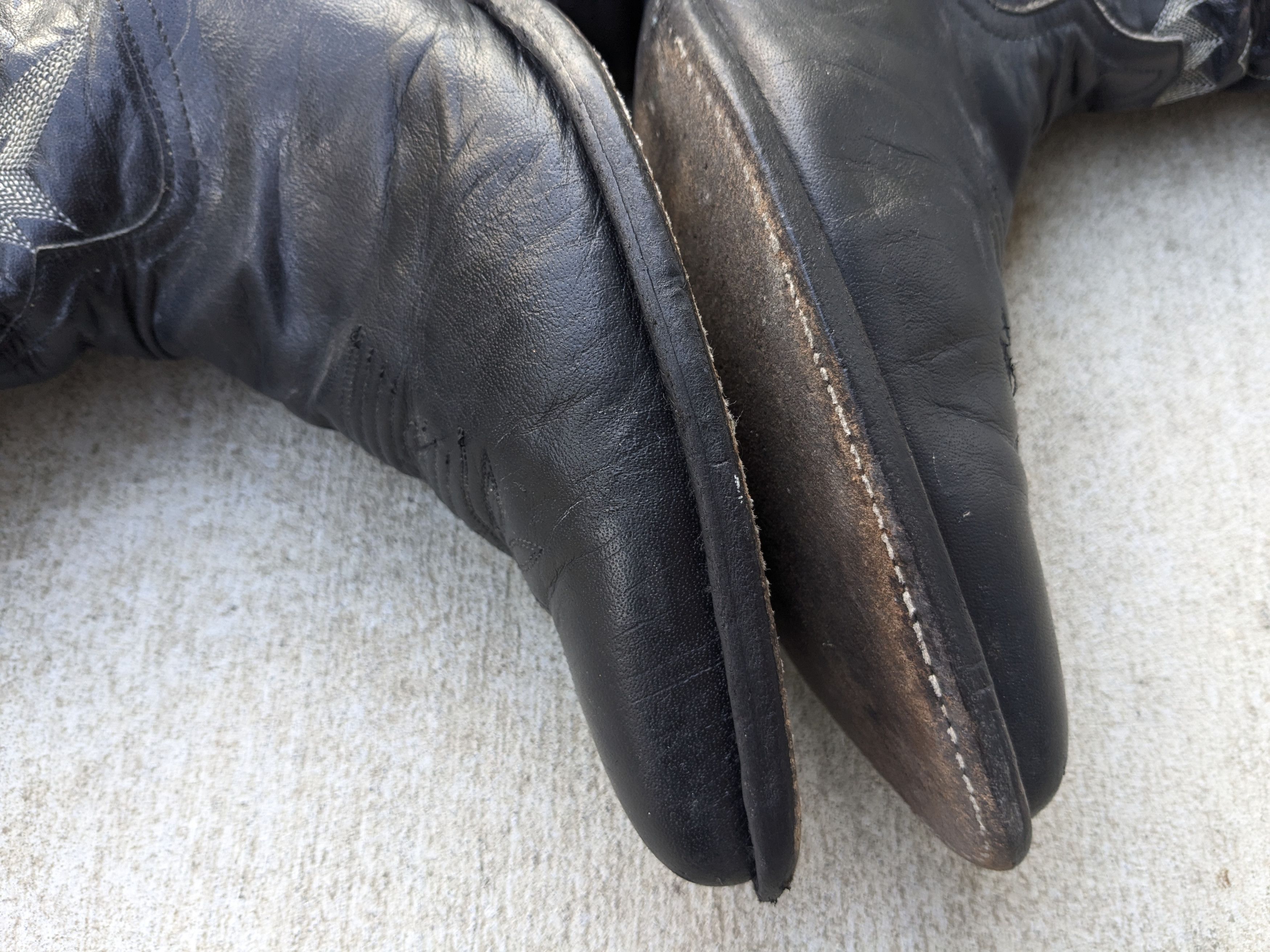 Tony Lama Tony Lama Cowboy Boots Black 9.5 D USA Leather Western Size US 9.5 / EU 42-43 - 8 Thumbnail