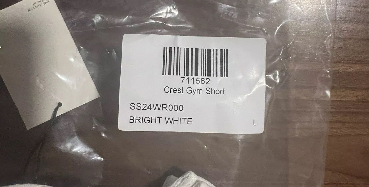 Aime Leon Dore Aime Leon Dore ALD Crest Gym Short White Mesh Shorts Large Size US 34 / EU 50 - 10 Thumbnail
