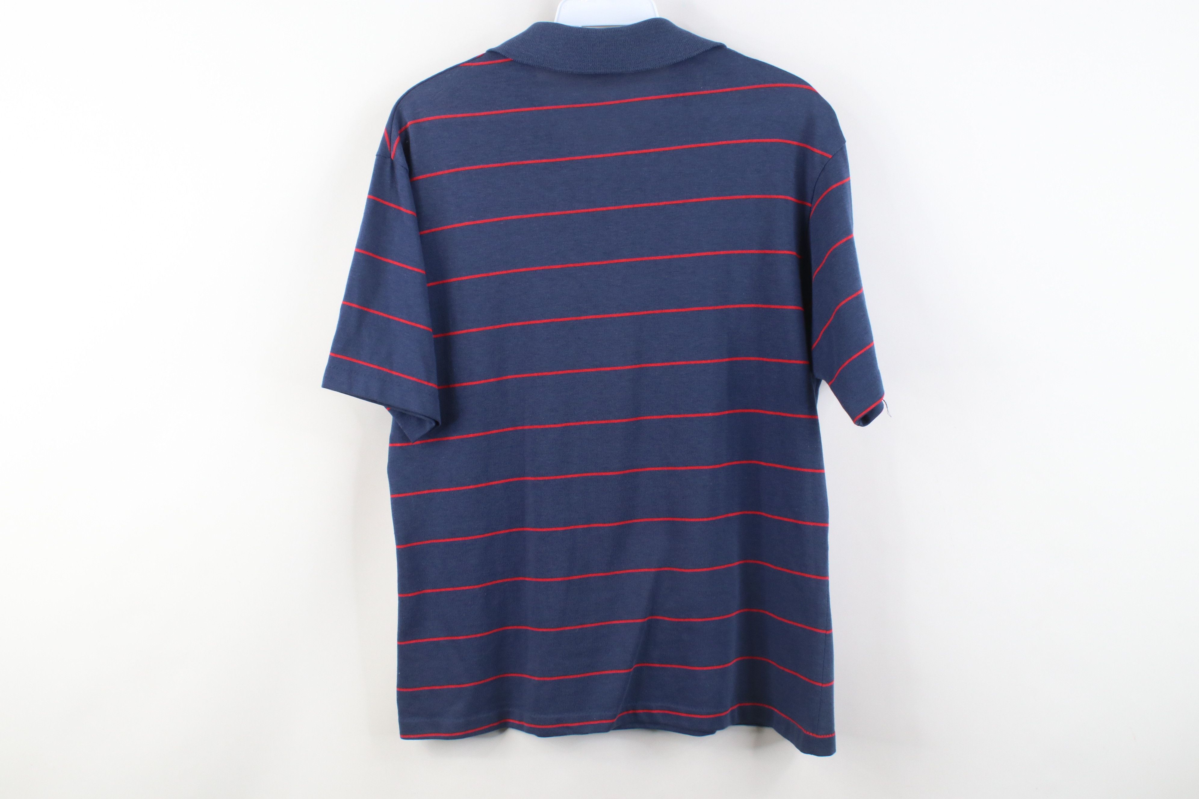 Vintage Vintage 70s Streetwear Striped Knit Collared Golf Polo Shirt Size US S / EU 44-46 / 1 - 10 Thumbnail