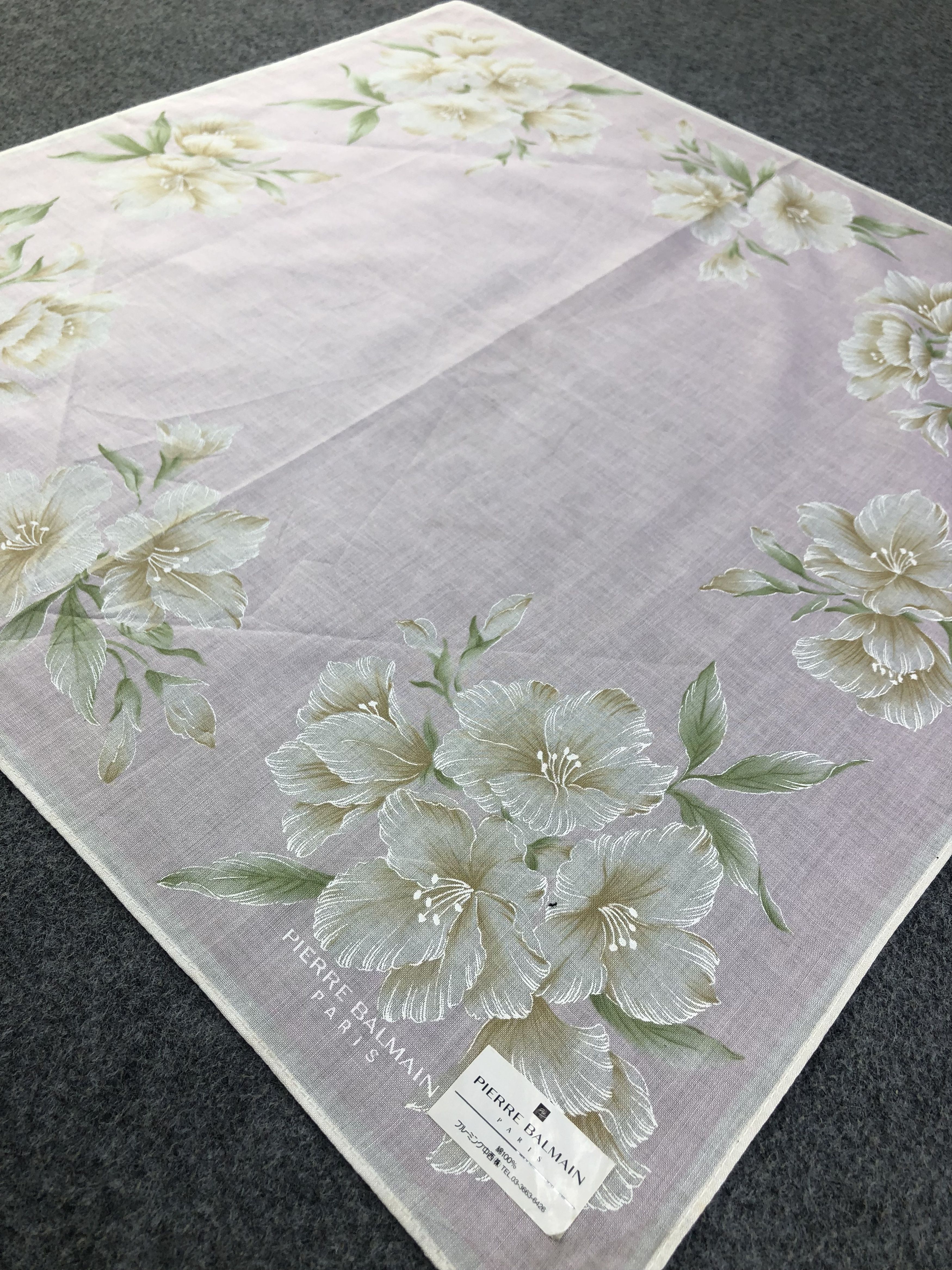 Pierre Balmain × Vintage Pierre Balmain Handkerchief / Bandana / Neckerchief Size ONE SIZE - 4 Thumbnail