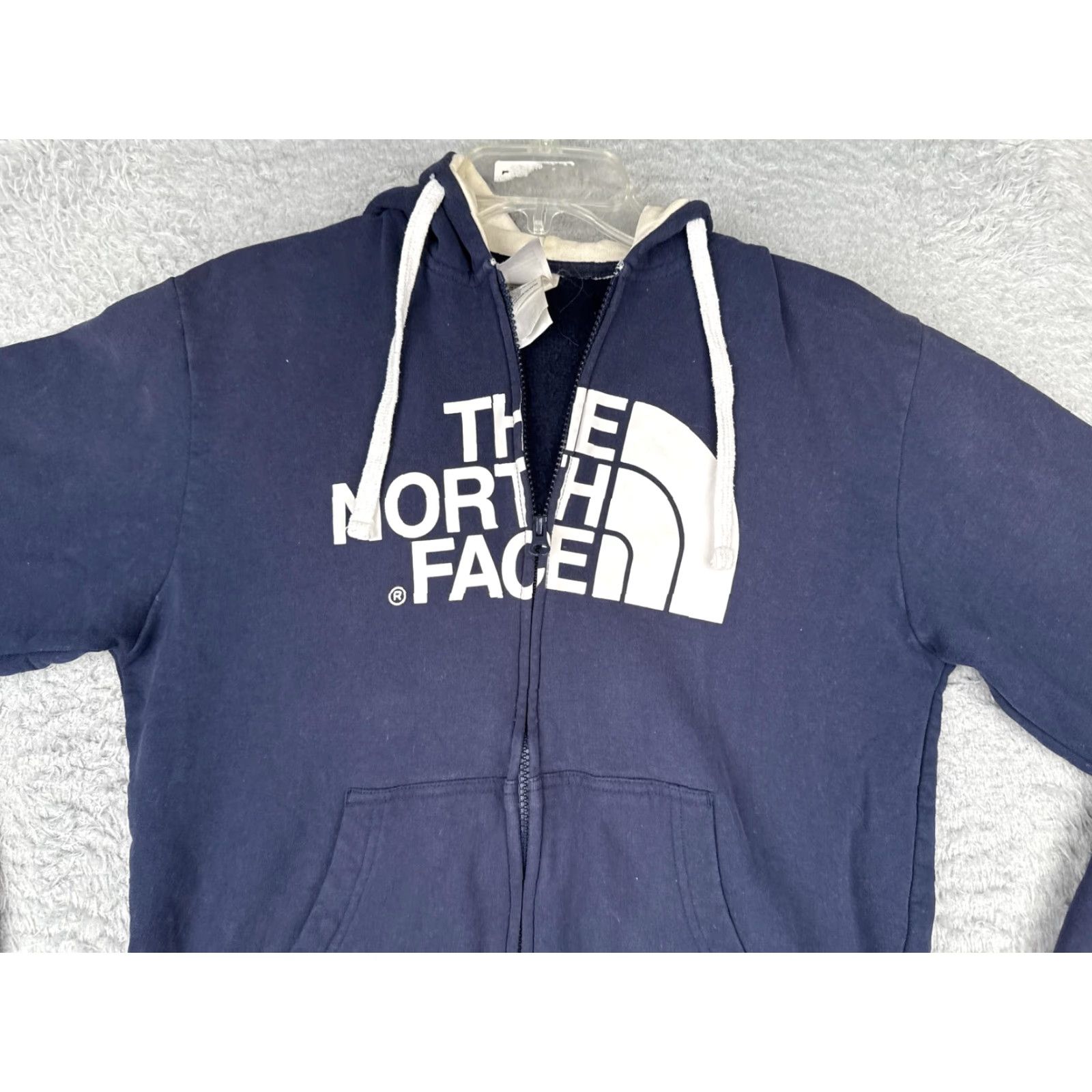 The North Face The North Face Jacket Men M Blue Logo Hoodie Full Zip Indoor Outdoor Size US M / EU 48-50 / 2 - 4 Thumbnail