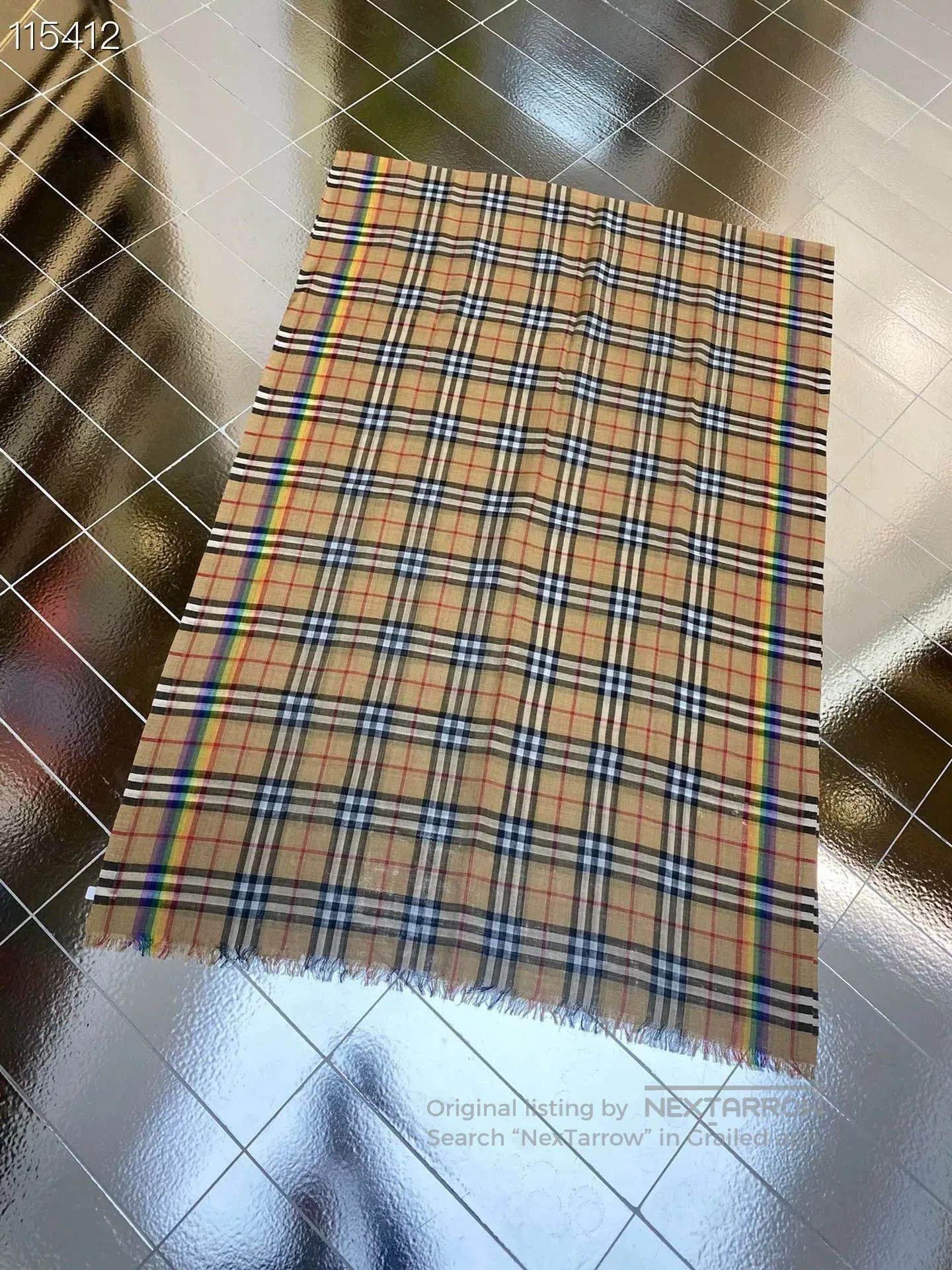 Burberry Burberry Rainbow Scarf 220×70. Size ONE SIZE - 1 Thumbnail