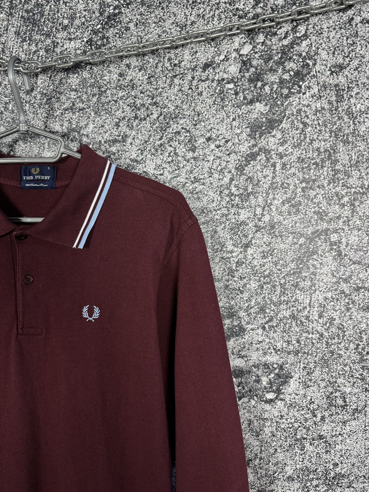 Fred Perry Fred Perry Vintage Long Sleeve Polo Shirt Streetwear Size S Size US S / EU 44-46 / 1 - 2 Thumbnail
