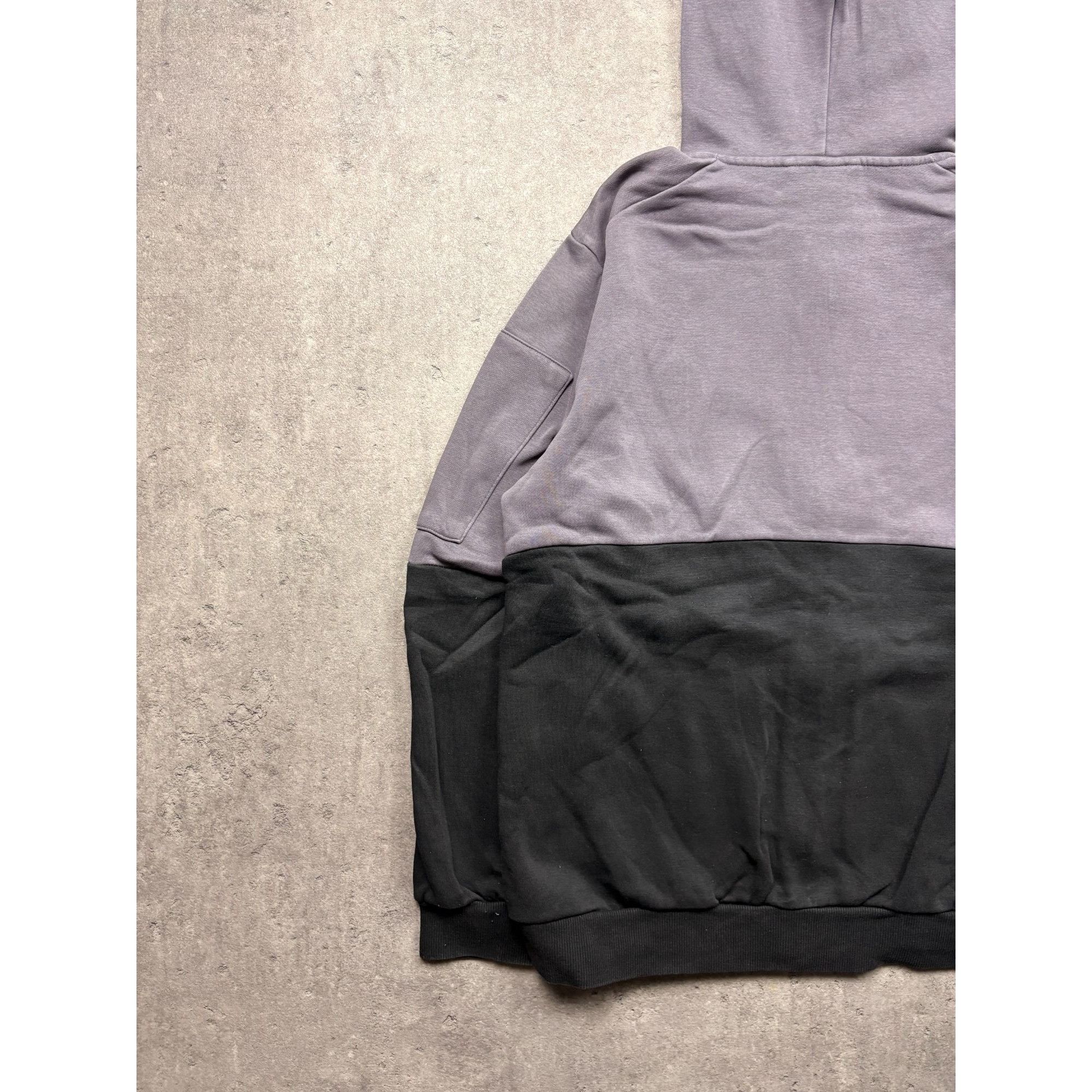 Adidas Adidas Essential Color-Block Full-Zip Hoodie - Charcoal & Bl Size US M / EU 48-50 / 2 - 8 Thumbnail