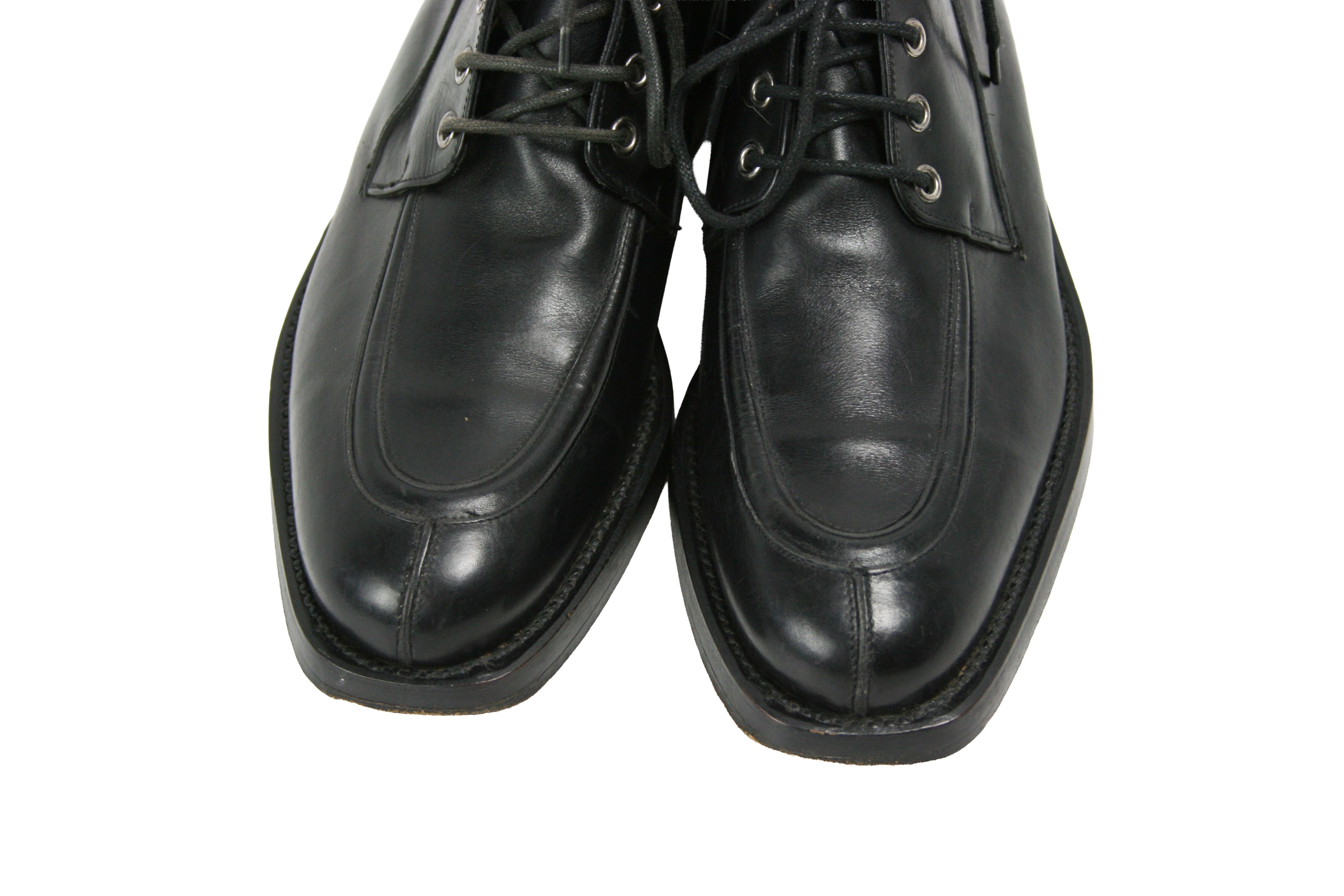 Claude Montana 90S Split Toe Leather Ankle Boots Vintage Size US 8 / EU 41 - 5 Thumbnail