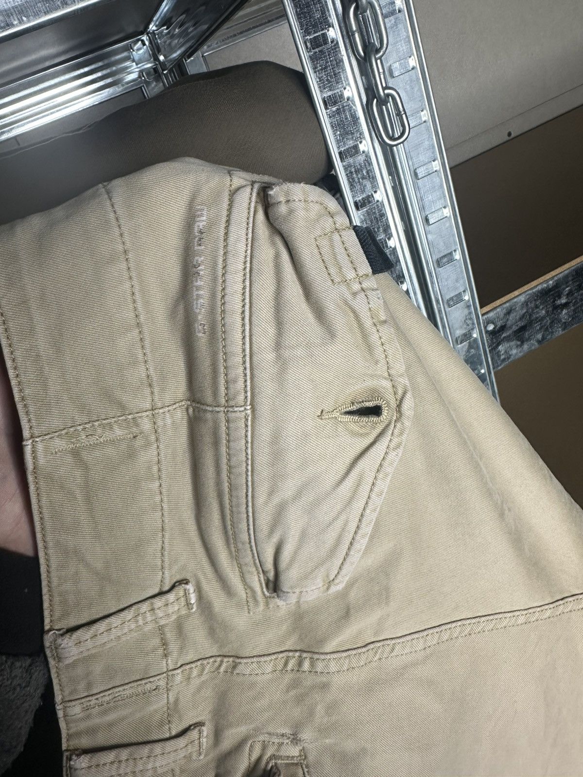 G-Star Rarest G-Star Raw 32 x 33 Cargo Y2k Punk Pants Size US 32 / EU 48 - 13 Thumbnail