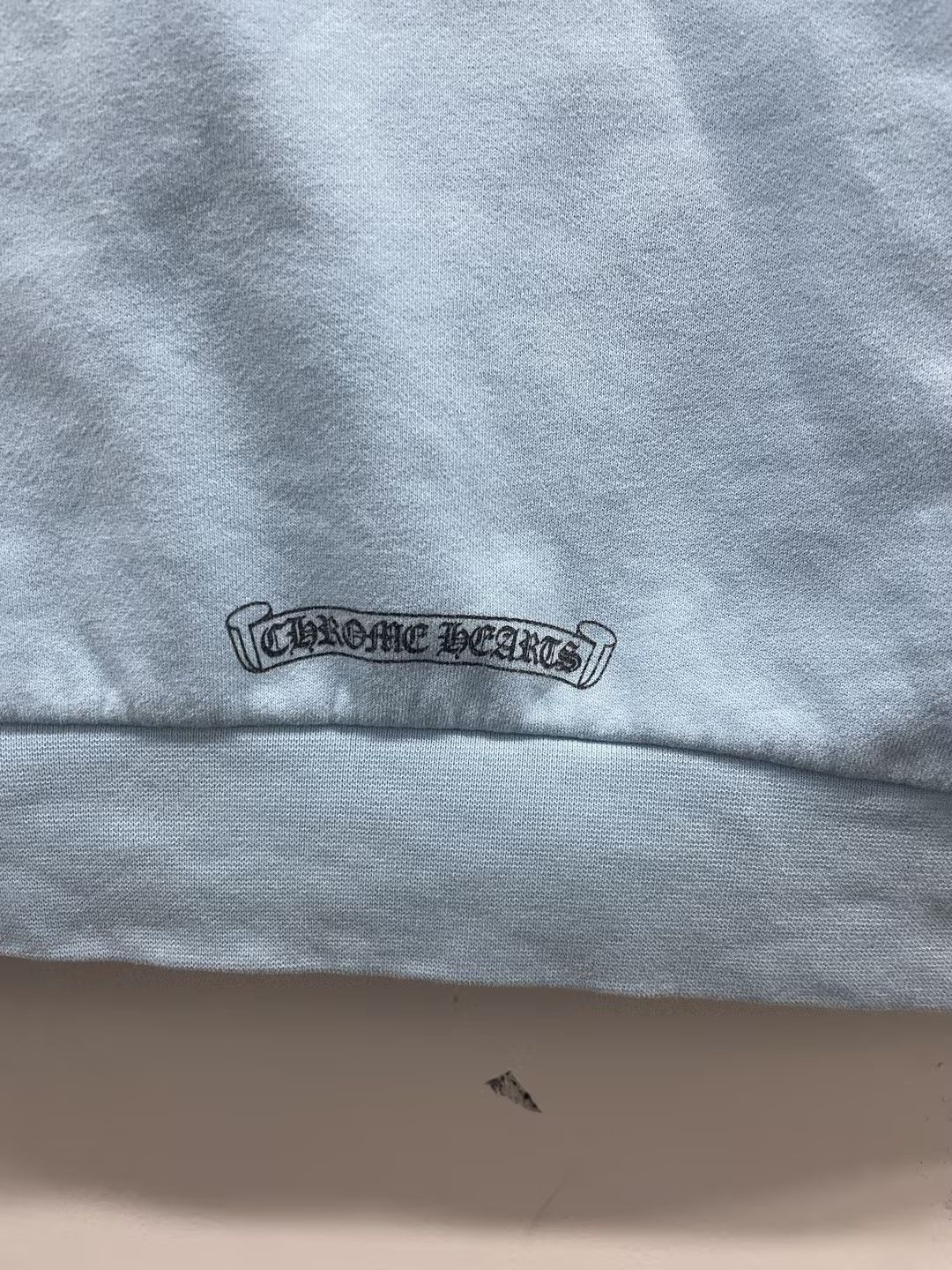 Chrome Hearts Chrome Hearts Art Basel Dagger Babyblue Pullover Hoodie Size US XL / EU 56 / 4 - 6 Thumbnail