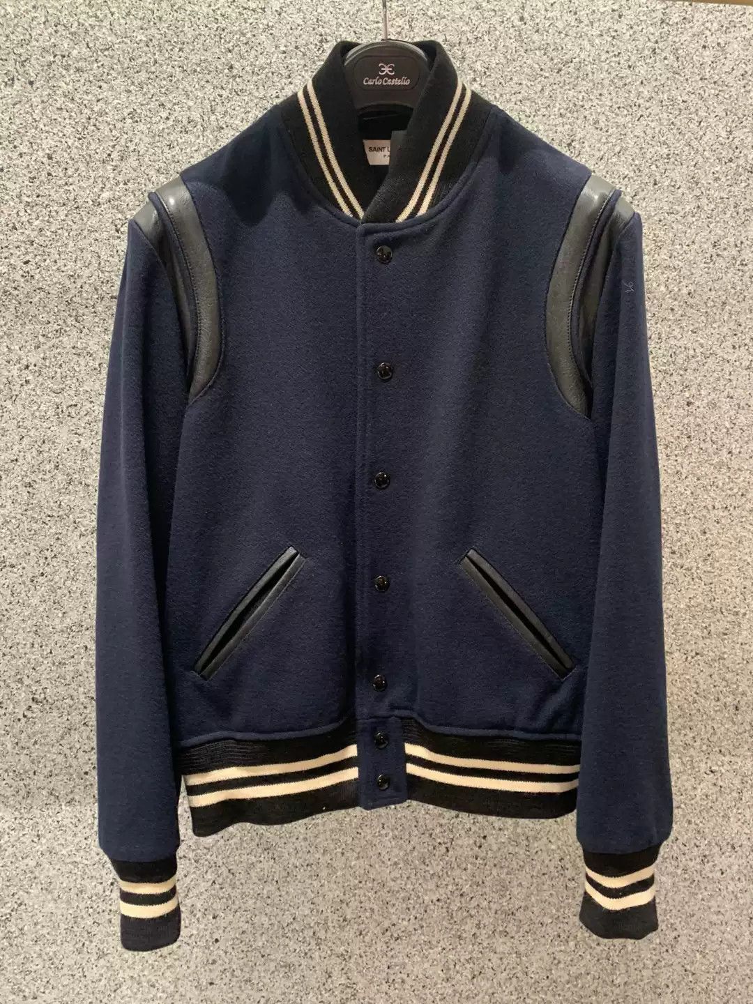 Saint Laurent Paris Saint Laurent Original New Bomber Jacket Size 52-2505 Size US L / EU 52-54 / 3 - 2 Thumbnail