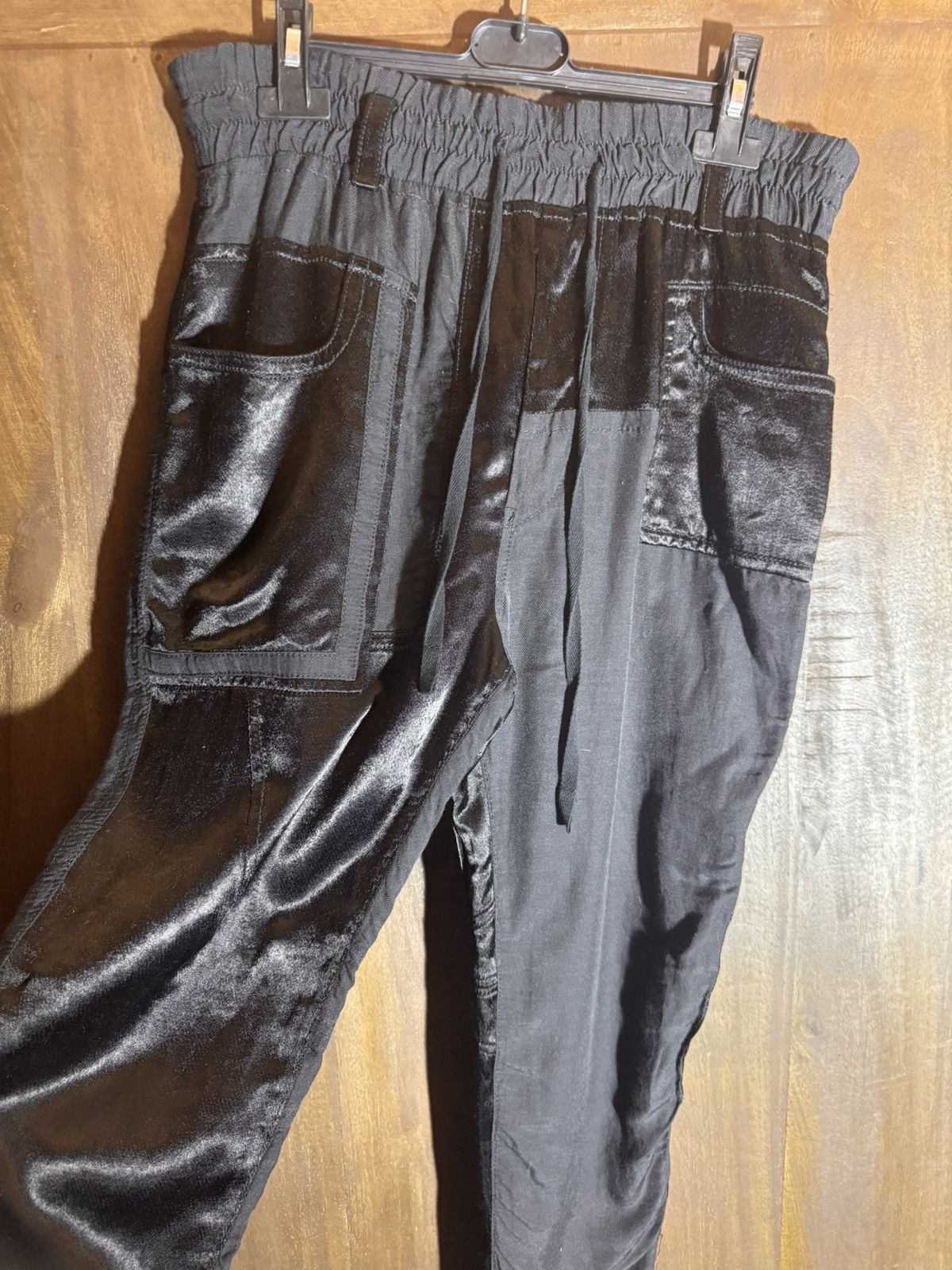 Haider Ackermann haider ackermann patchwork satin joggers biker pants 38 Size 27" / US 4 / IT 40 - 8 Thumbnail