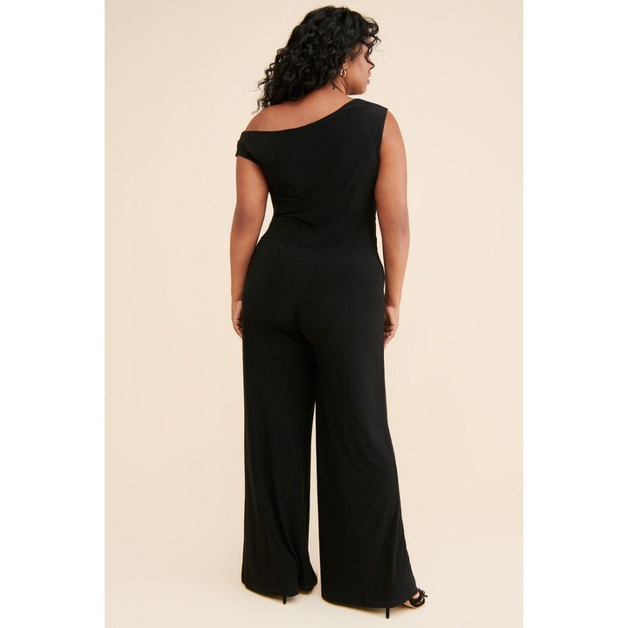 Free People Free People Yumi Kim Maternity Virginia Jumpsuit Black 1X Size 38" / US 16 / IT 52 - 2 Thumbnail
