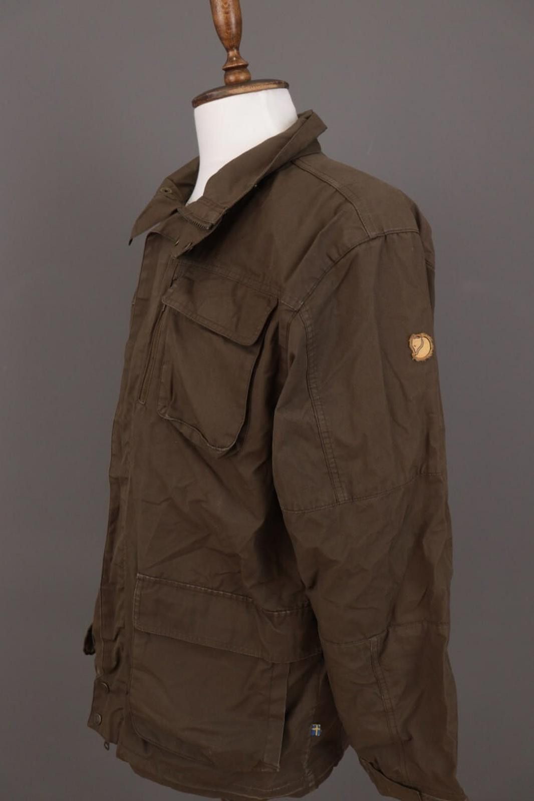 Fjallraven Fjall Raven G-1000 Brown Cargo Multipockets Hiking Jacket Size US M / EU 48-50 / 2 - 7 Thumbnail