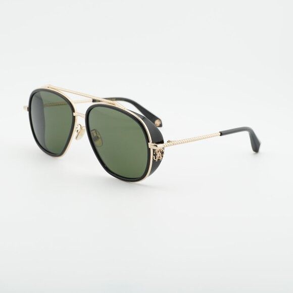 Roberto Cavalli SRC008M 0300 Sunglasses Gold Aviator Frame