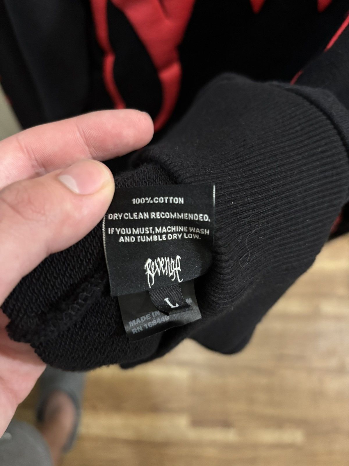 Revenge Revenge Bred Kill Hoodie Size US L / EU 52-54 / 3 - 8 Thumbnail