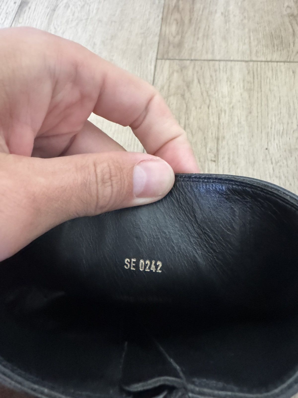 Celine Leather Western Hedi celine boots Size US 11 / EU 44 - 6 Thumbnail
