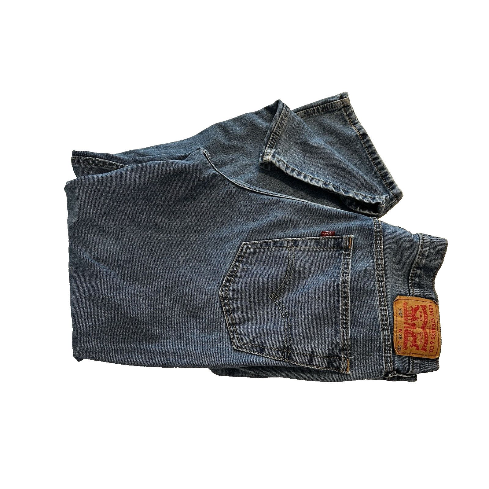 Levi's Levis 550 Jeans 36x30 Blue Med Relaxed Streetware Normcore Size US 36 / EU 52 - 1 Thumbnail