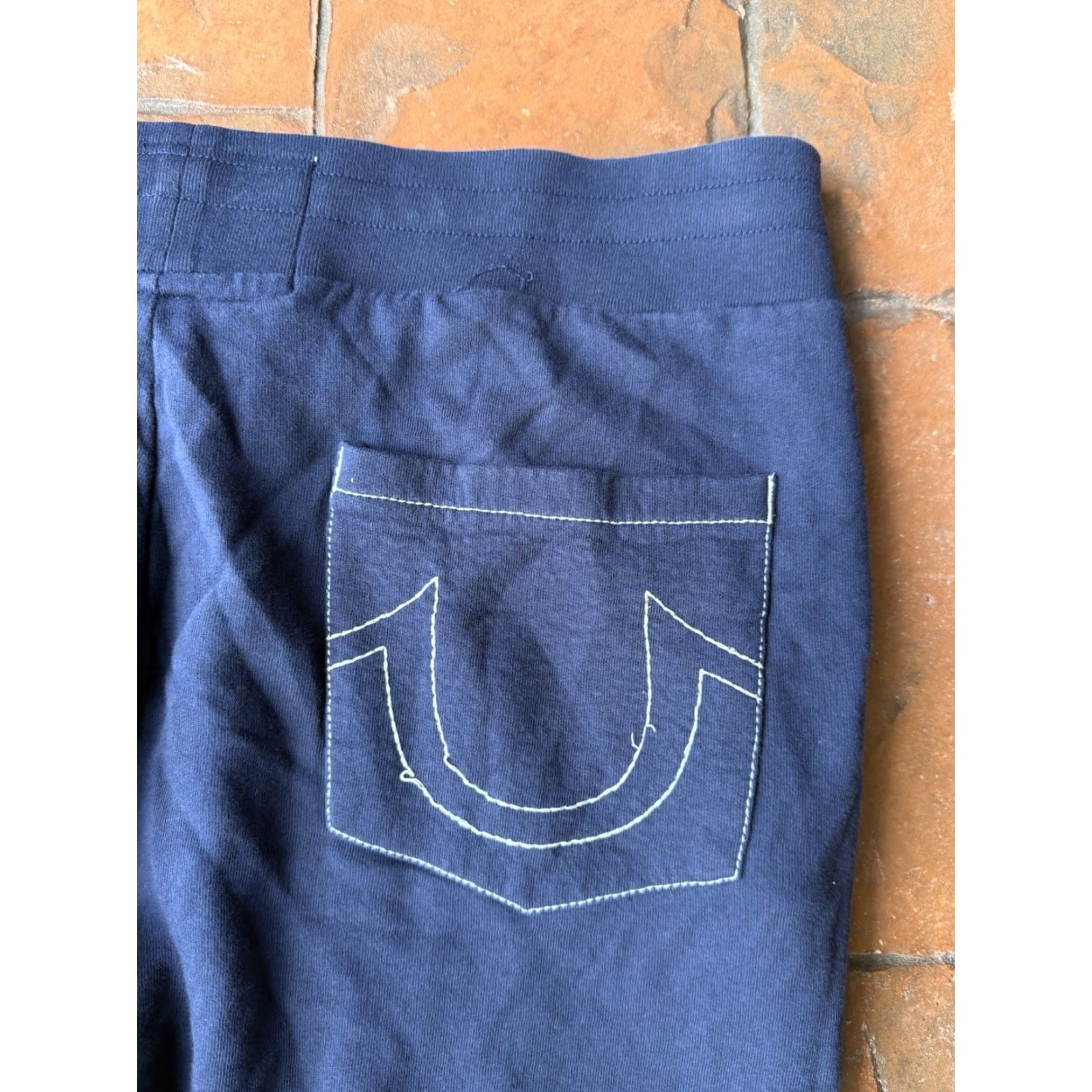 True Religion True Religion Joggers Sweatpants Men’s XL Blue Drawstring Pockets Size US 36 / EU 52 - 5 Thumbnail