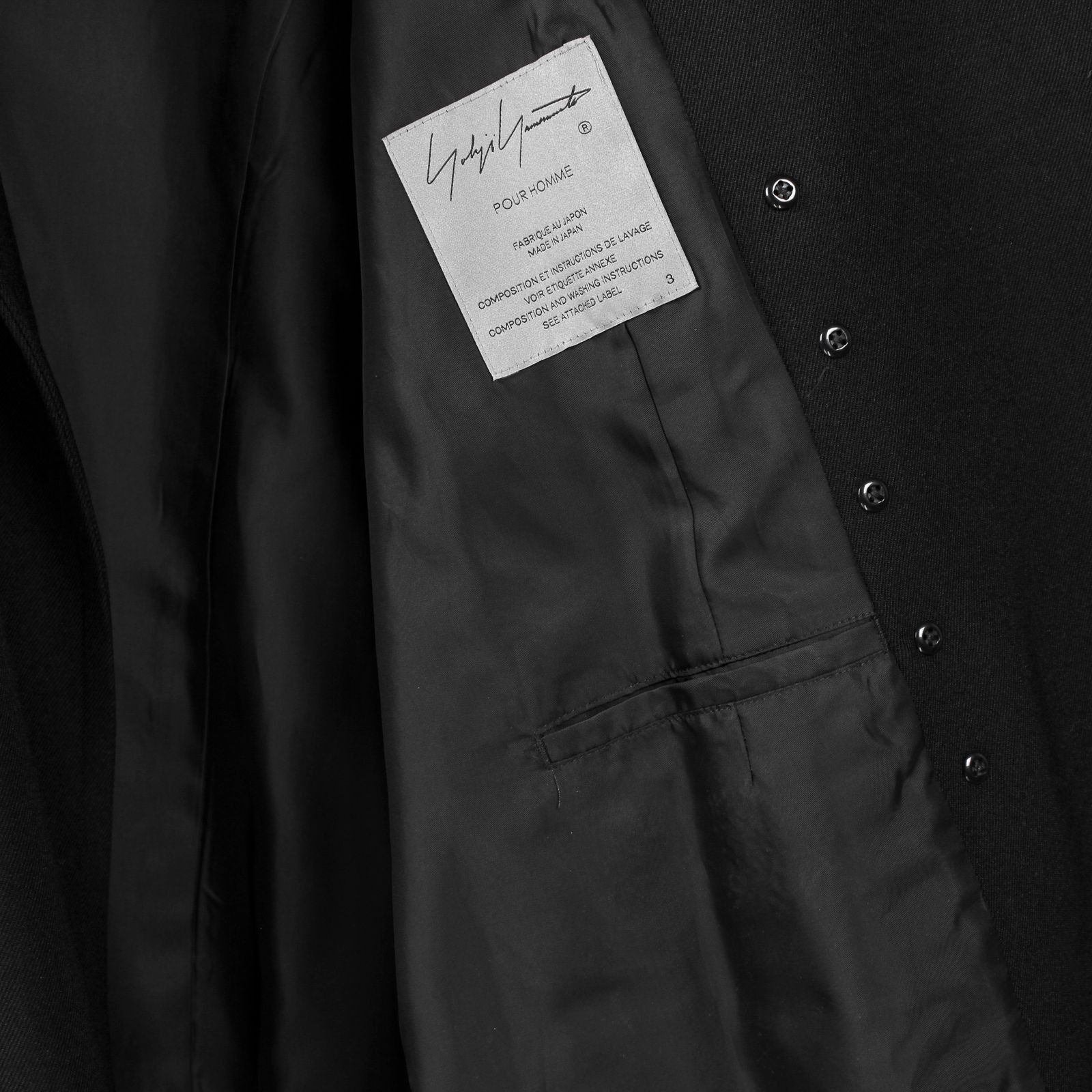 Yohji Yamamoto Yohji Yamamoto Pour Homme Military uniform Stand Army jacket Size US M / EU 48-50 / 2 - 15 Thumbnail