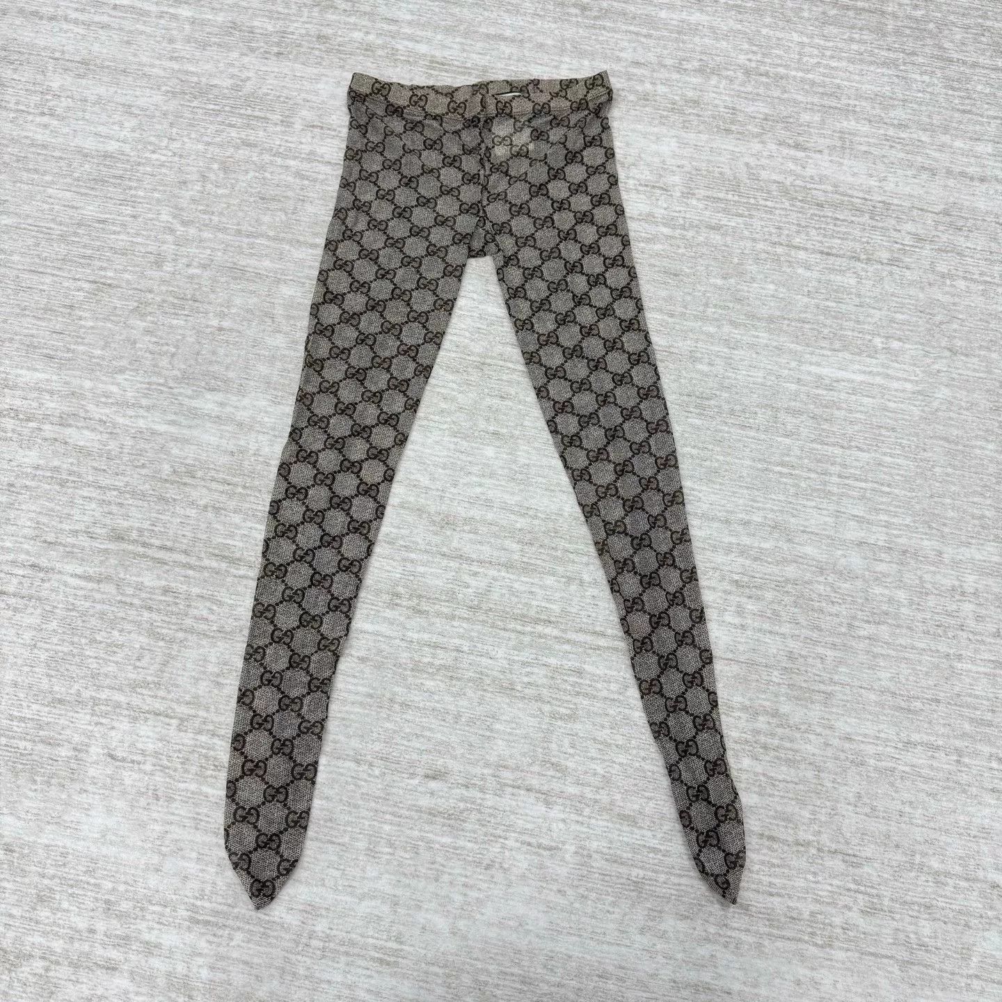 Gucci gucci monogram patterned tights size small Size ONE SIZE - 1 Thumbnail