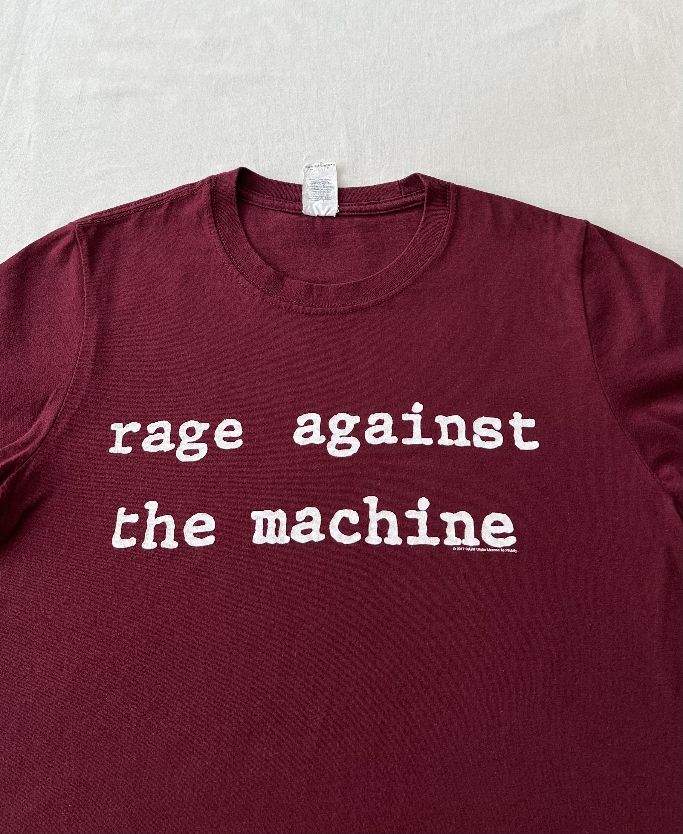Band Tees Vintage 2017 Rage Against the Machine RATM T-shirt Size US S / EU 44-46 / 1 - 5 Thumbnail