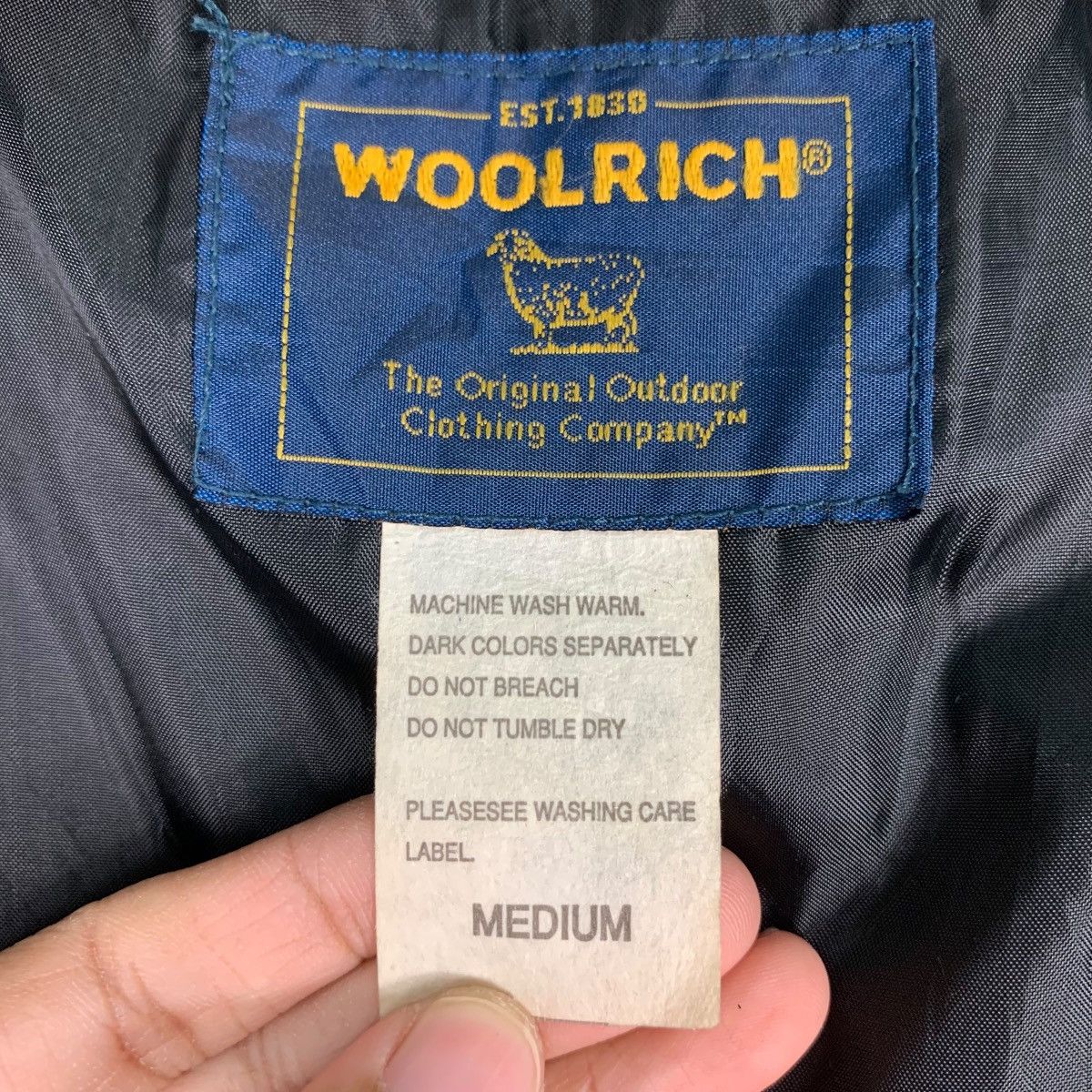 Vintage WOOLRICH Removeable Hoodie Wool Jacket #0862-C39 Size US M / EU 48-50 / 2 - 17 Thumbnail