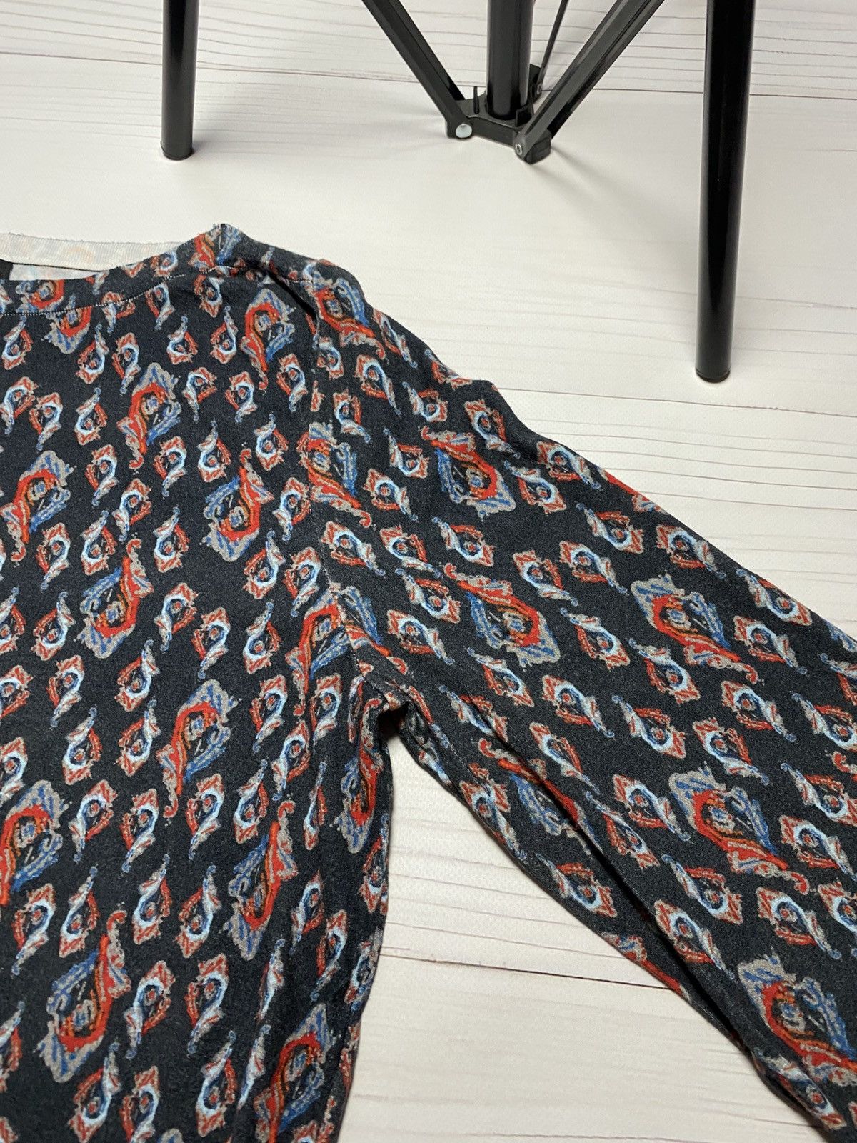 Designer IVKO printed ornament pattern pullover sweater designer Size M / US 6-8 / IT 42-44 - 11 Thumbnail