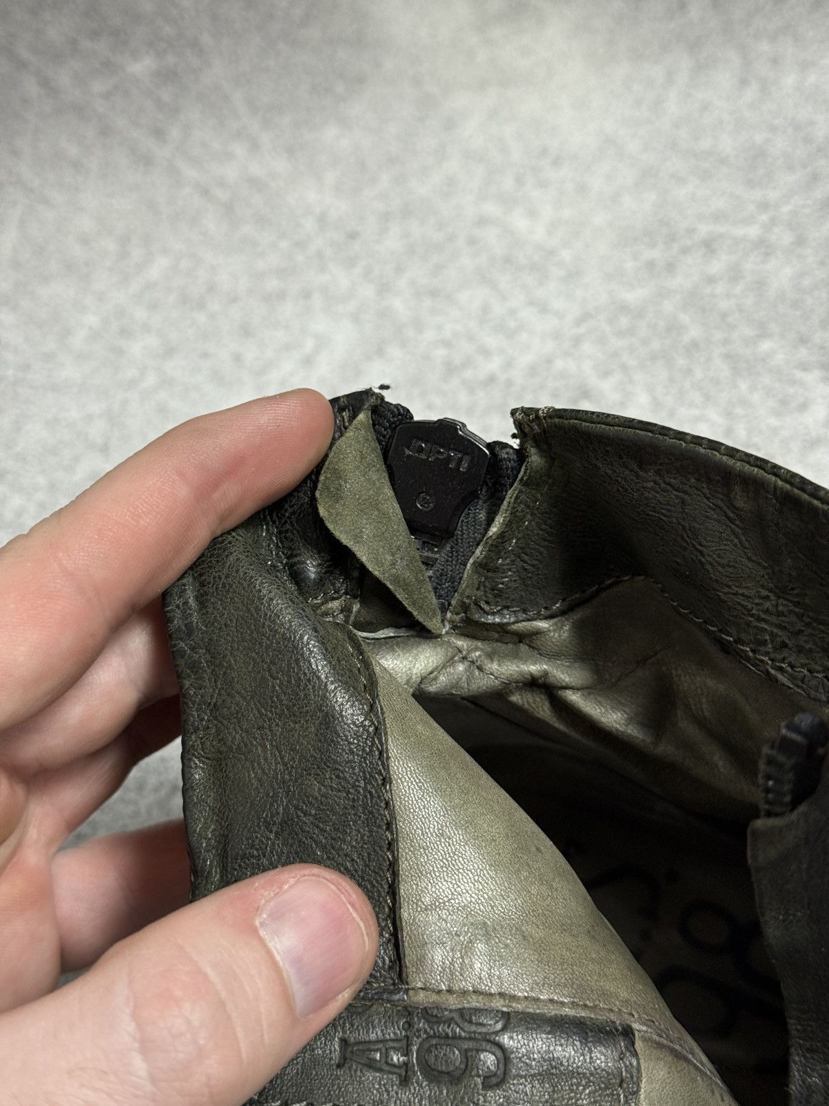 A.S. 98 Airstep Guidi 14h Addiction Style Leather Boots