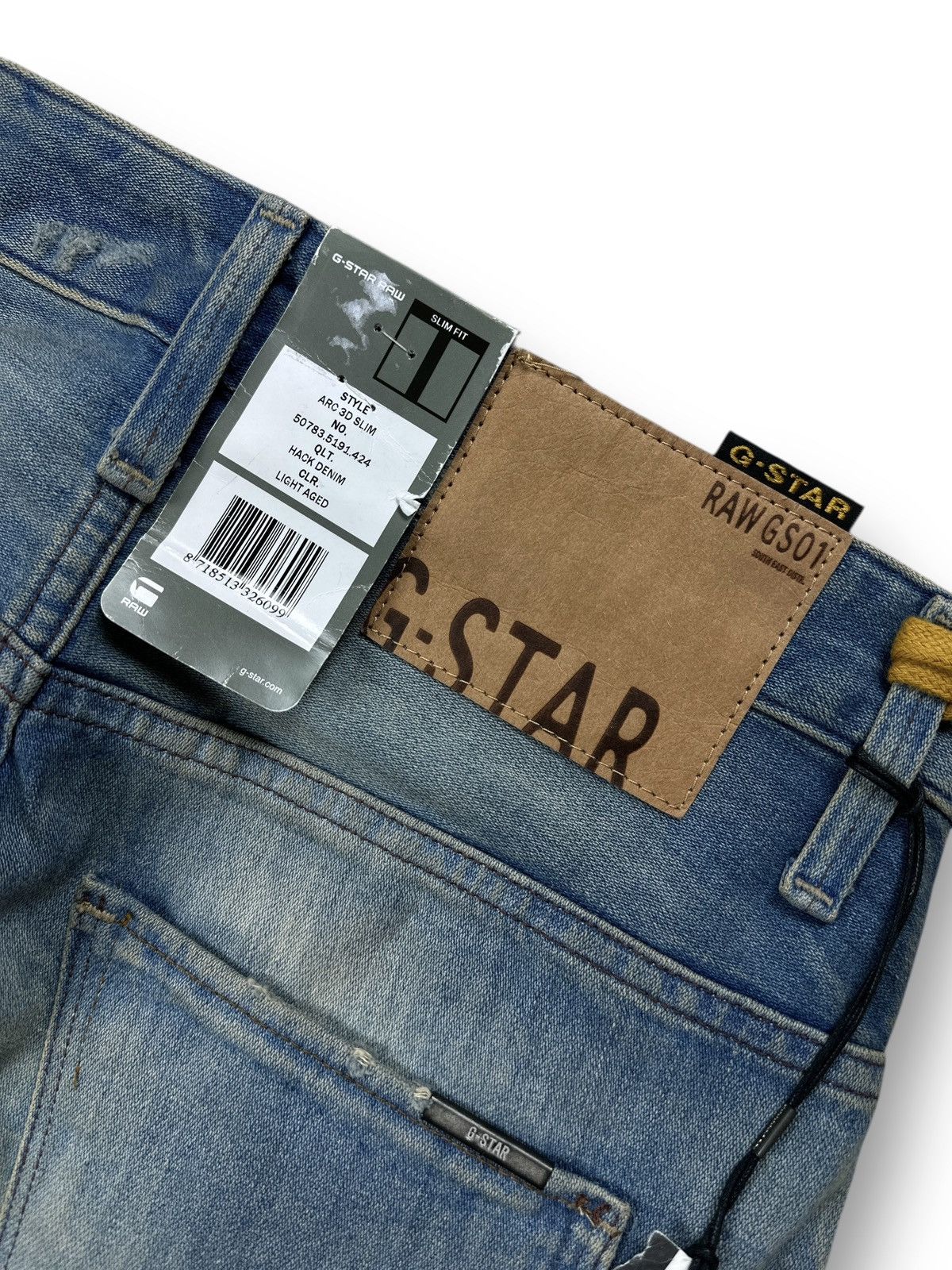 G-Star NWT🏷️ G-Star Raw Arc 3D Slim Men’s Jeans Size W27 L30 Size US 27 - 12 Thumbnail
