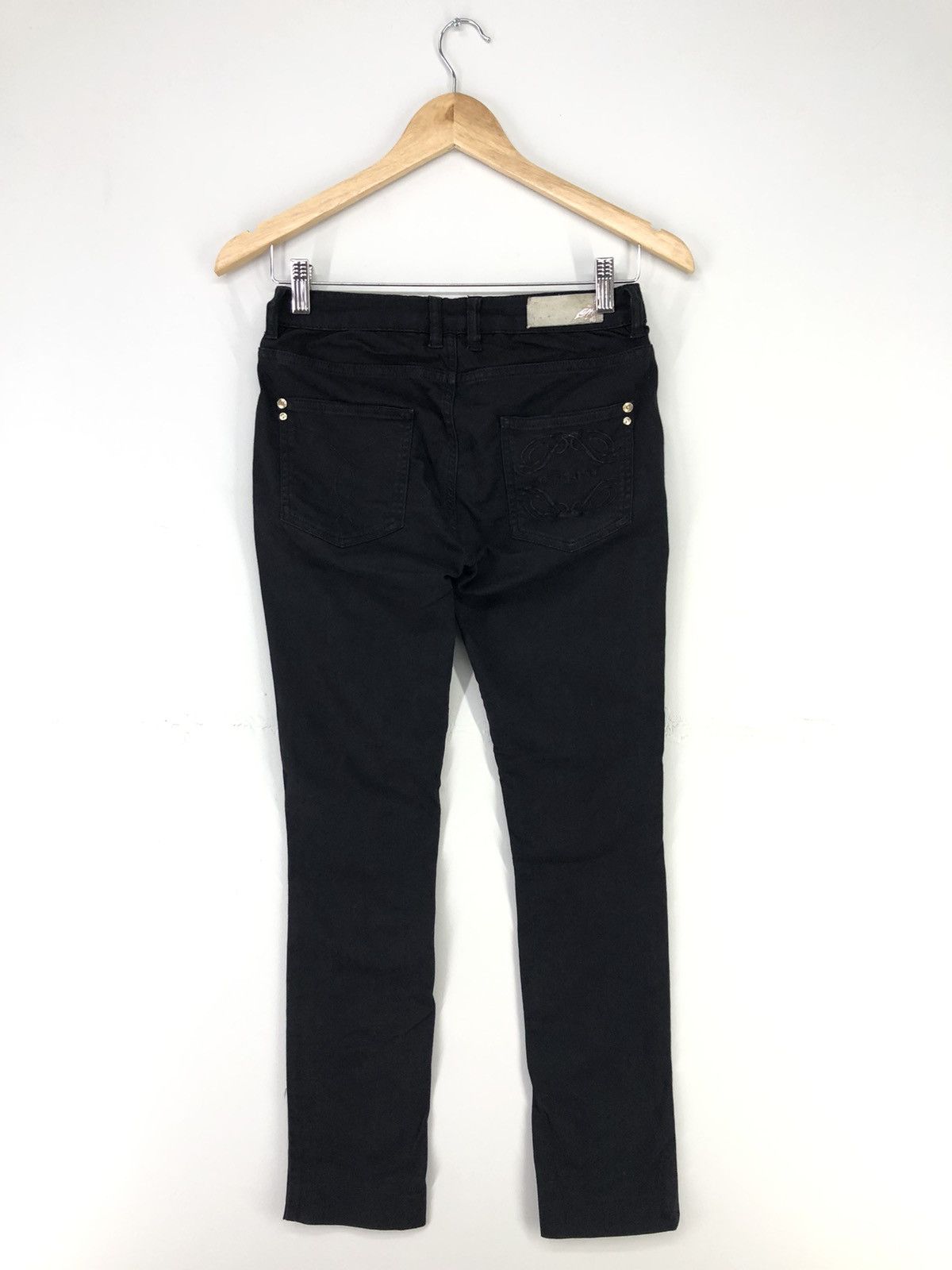 Patrizia Pepe Patrizia Pepe Distressed Black Skinny Jeans Size 26" / US 2 / IT 38 - 2 Thumbnail