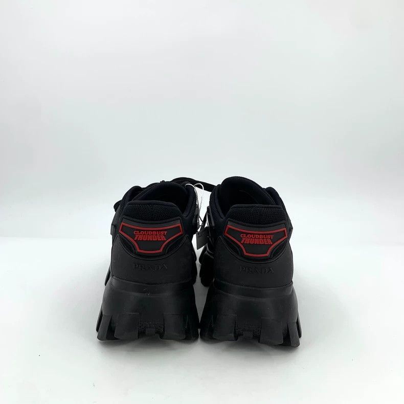 Prada Prada Cloudbust Thunder Black Sneakers-2506 Size US 7 / EU 40 - 3 Thumbnail