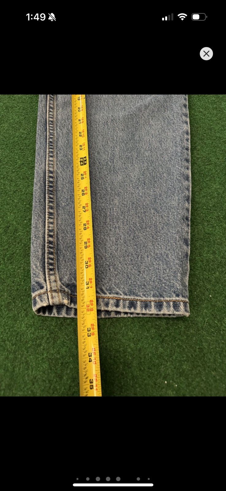 Levi's Vintage Clothing Vintage Y2K Levi’s Relaxed Baggy Skater Light Wash Jeans Size US 36 / EU 52 - 8 Thumbnail