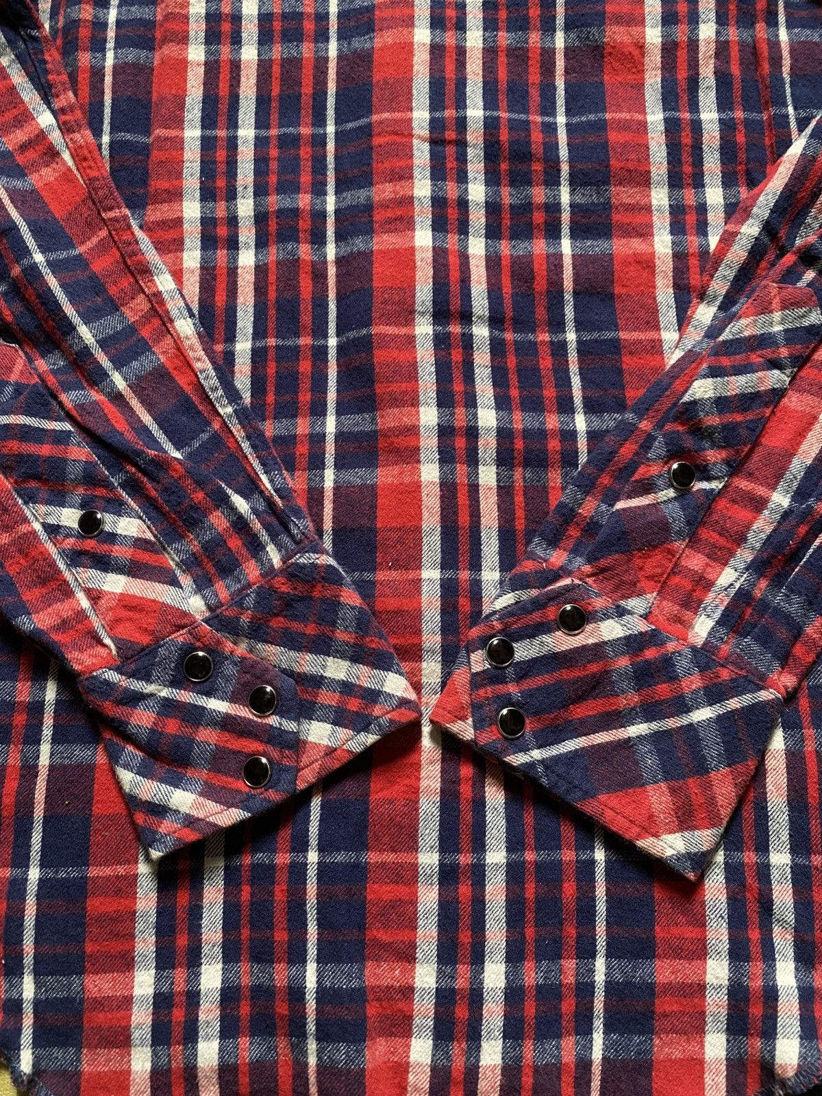 Engineered Garments Engineered Garments Nepenthes Snap Button Plaid Western Size US S / EU 44-46 / 1 - 5 Thumbnail