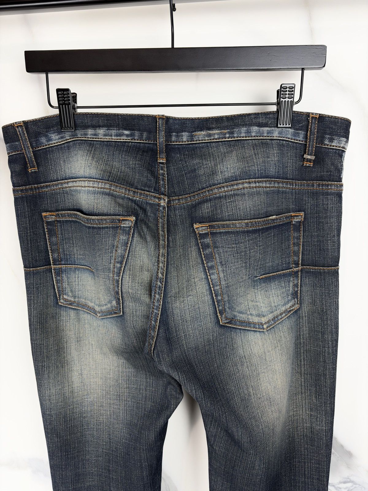 Dior SS11 Dior Homme Faded Indigo Jake Denim Jeans KVA Size US 30 / EU 46 - 6 Thumbnail