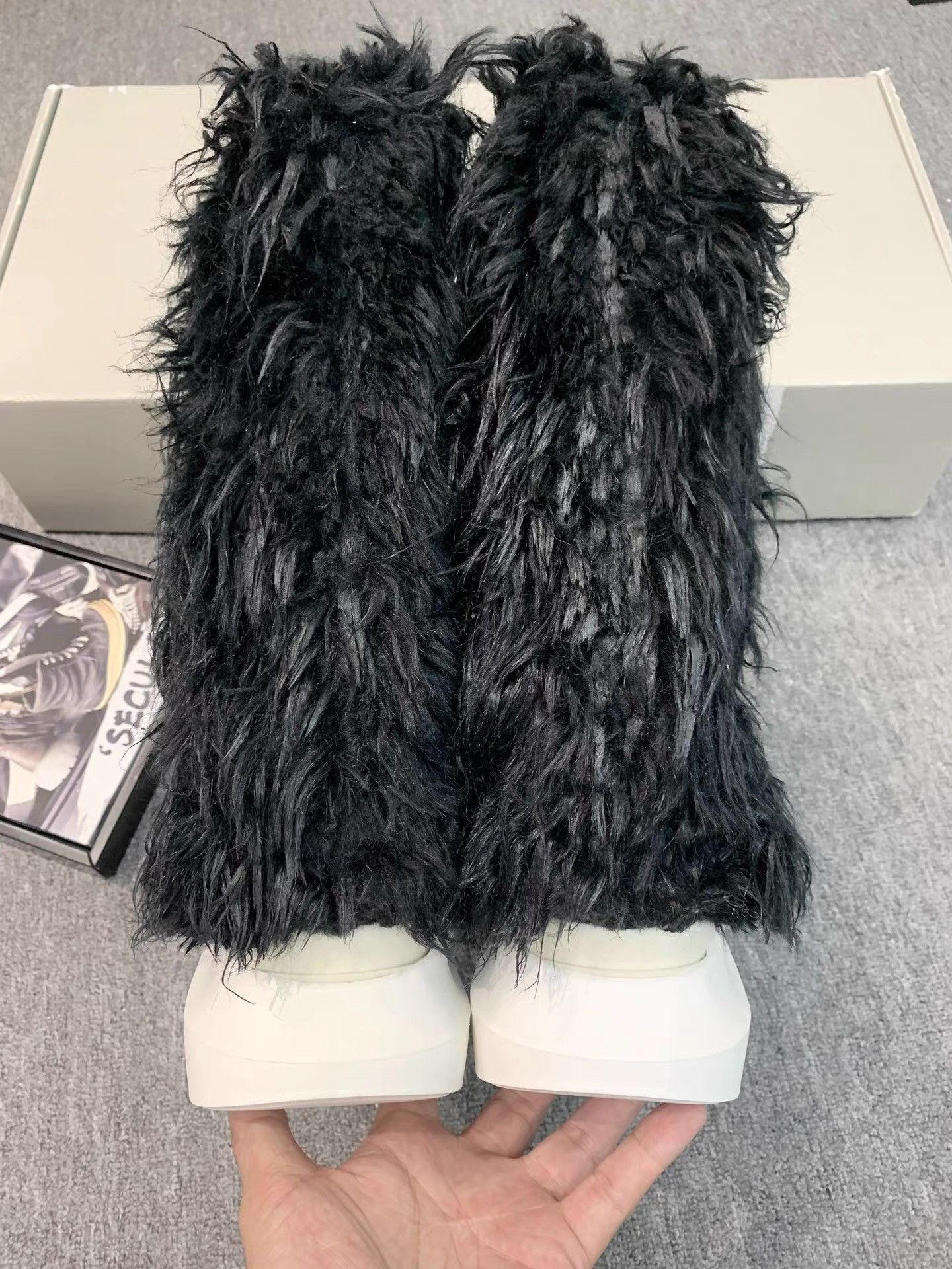 Rick Owens Rick Owens 22FW Shearling Snow Boots K34 Size US 7 / EU 40 - 6 Thumbnail
