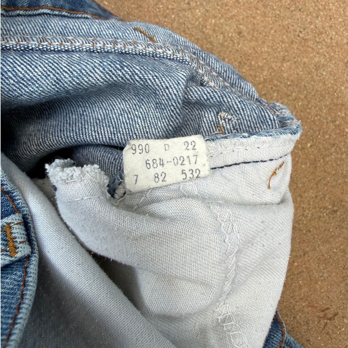 Levi's Vtg 80's Levi's 684 Orange Tab Bellbottom Flare Jeans 27x30 Size 27" / US 4 / IT 40 - 6 Thumbnail