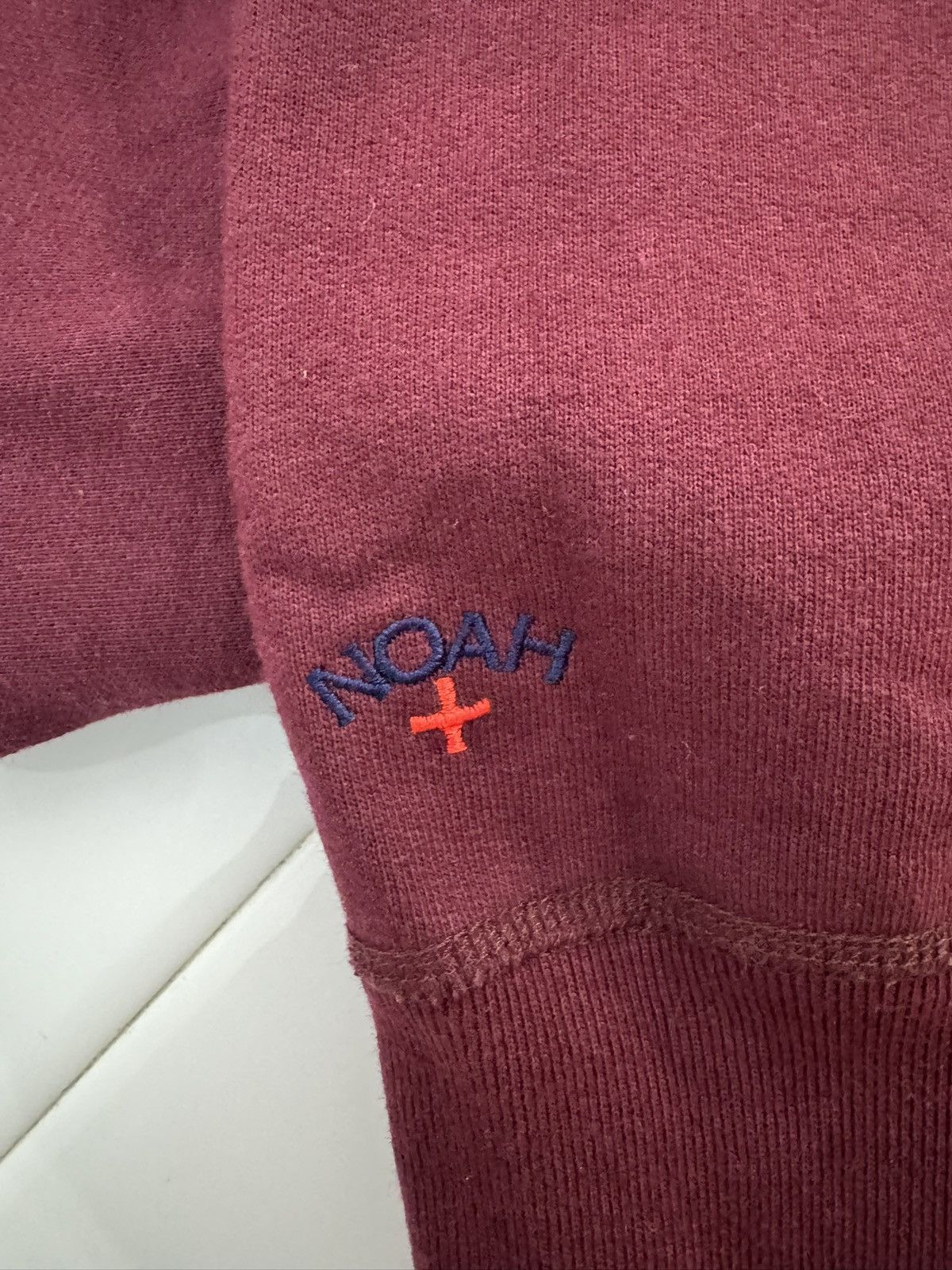 Noah Noah St. Michael Hoodie Maroon Size US XL / EU 56 / 4 - 4 Thumbnail