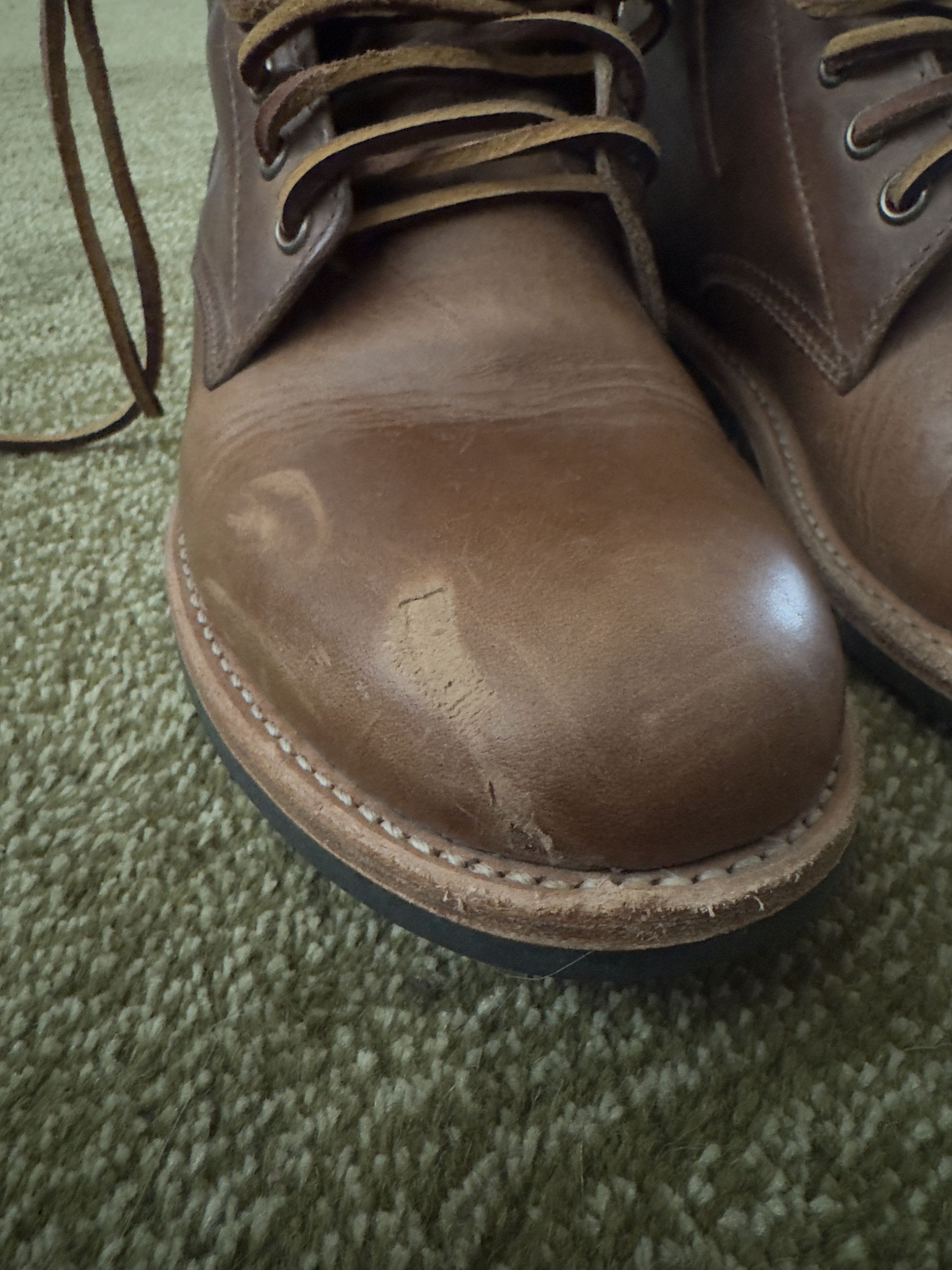 Oak Street Bootmakers Oak Street Trench Boot - Natural Chromexcel -Size 8 Size US 8 / EU 41 - 6 Thumbnail