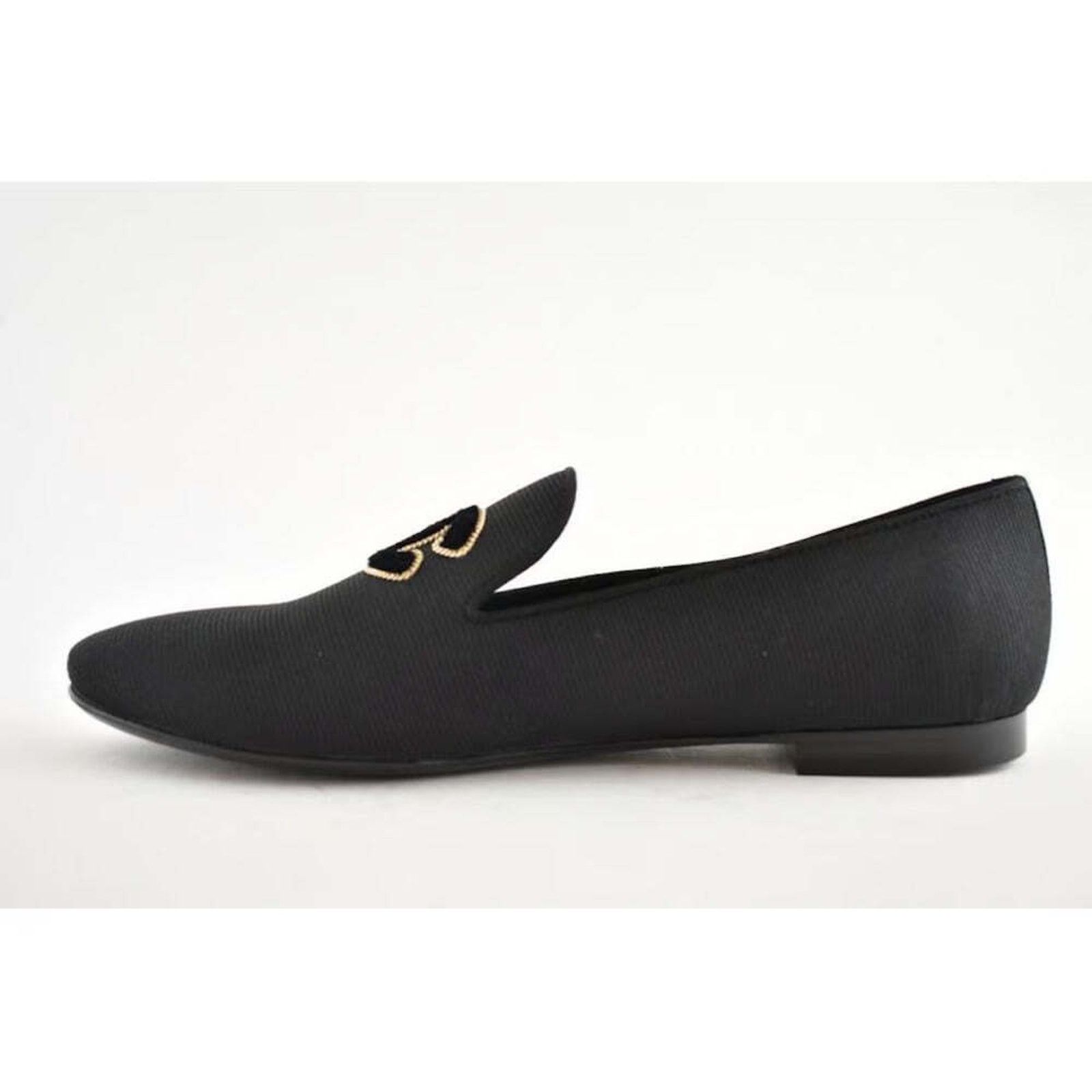Chanel Grosgrain Chain Around Mule Moccasin Ballet Loafer Flat 34c Size US 4 / IT 34 - 11 Thumbnail