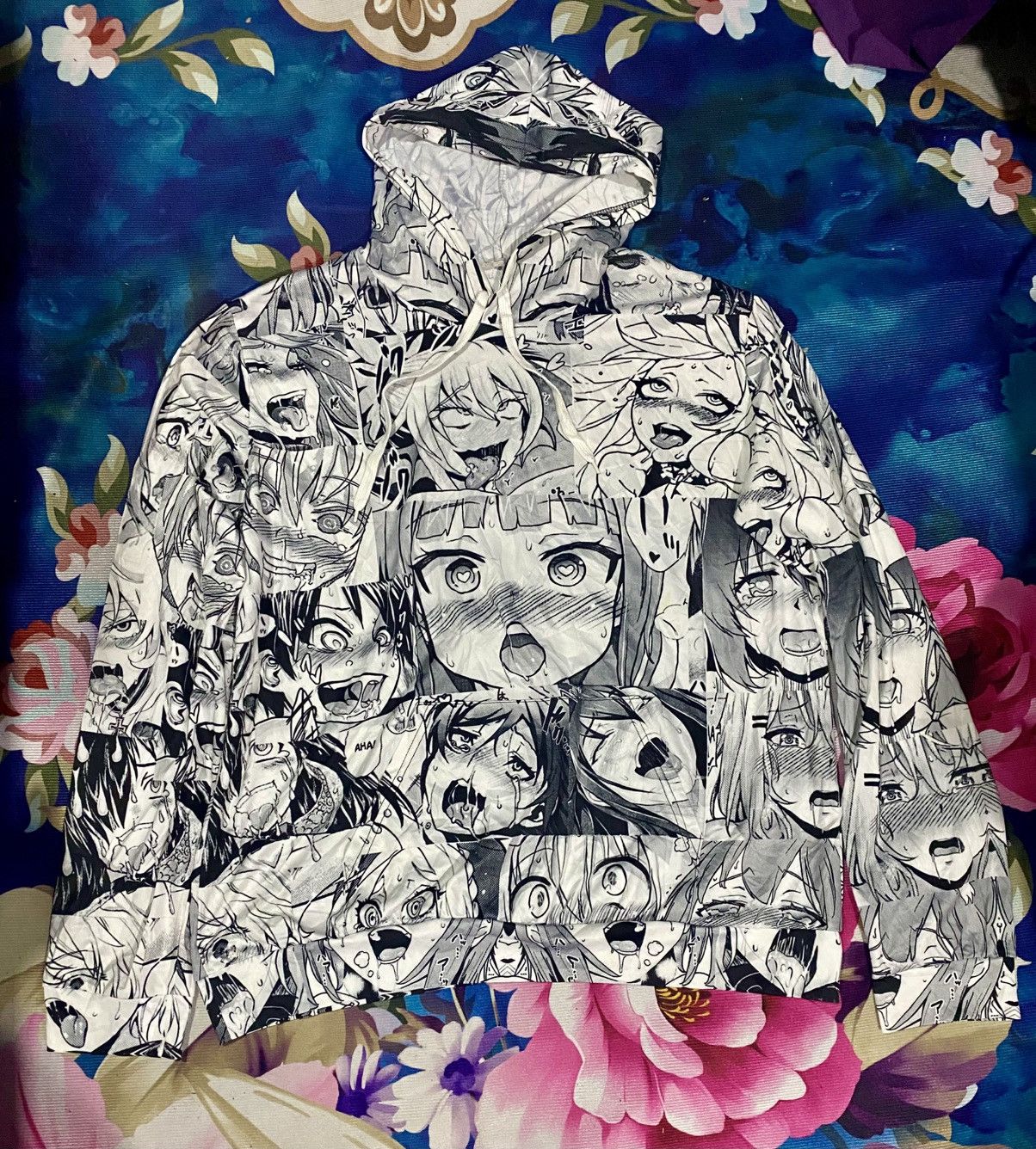 Anime Anime hentai full print hoodie Size US XL / EU 56 / 4 - 1 Thumbnail