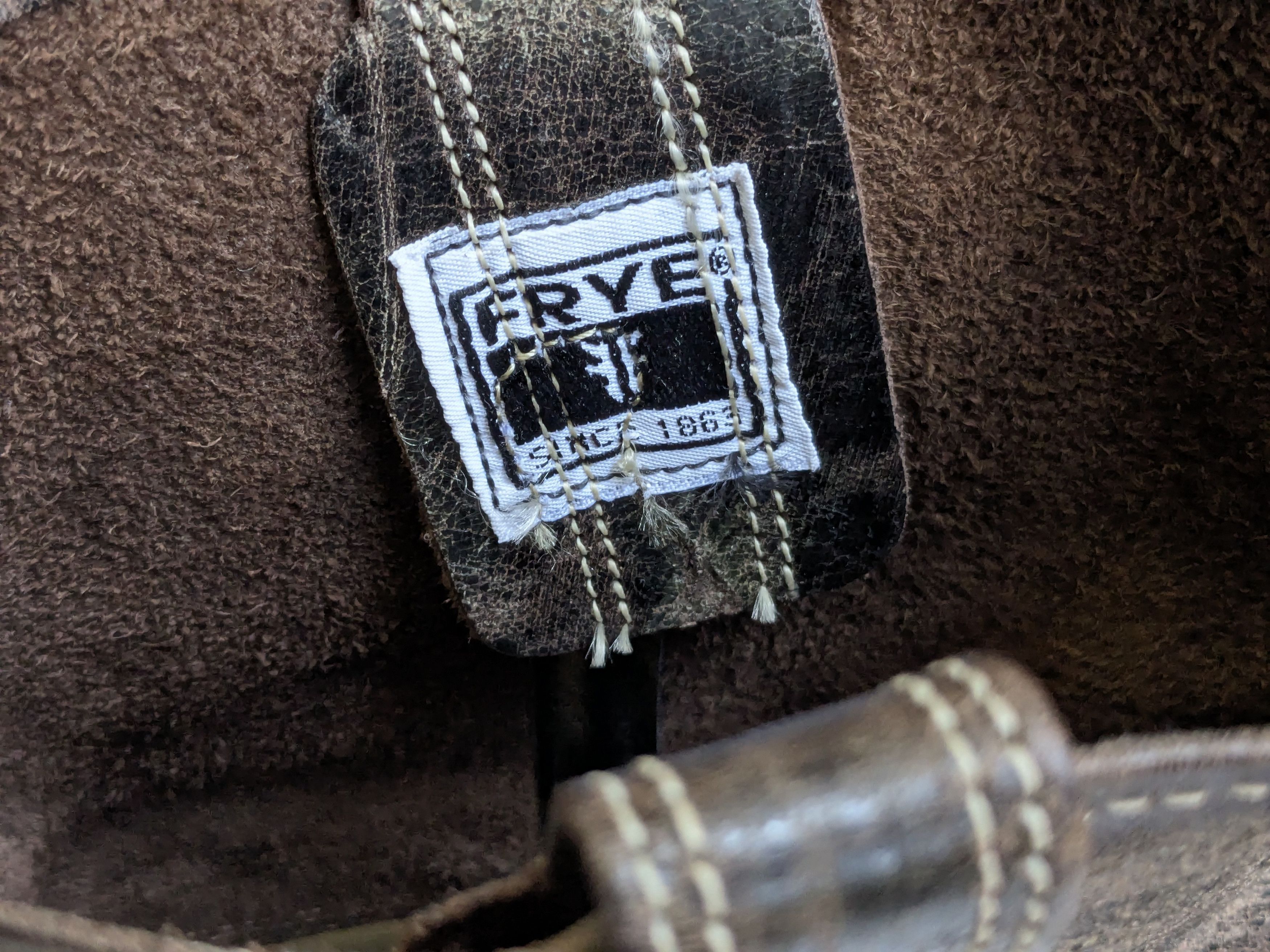 Frye Frye Harness Boots Brown Leather 12 M Leather Buckle Size US 12 / EU 45 - 7 Thumbnail
